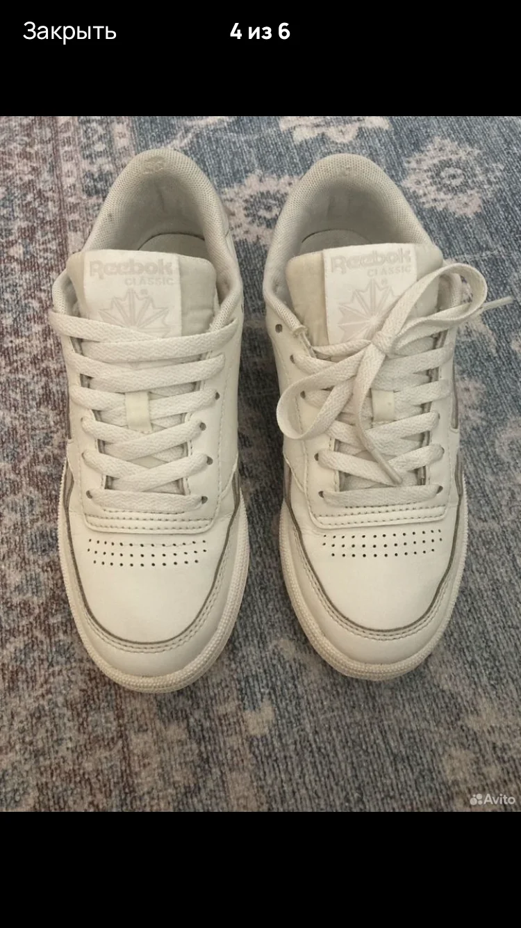 Кроссовки reebok женские 37.5 - миниатюра 3