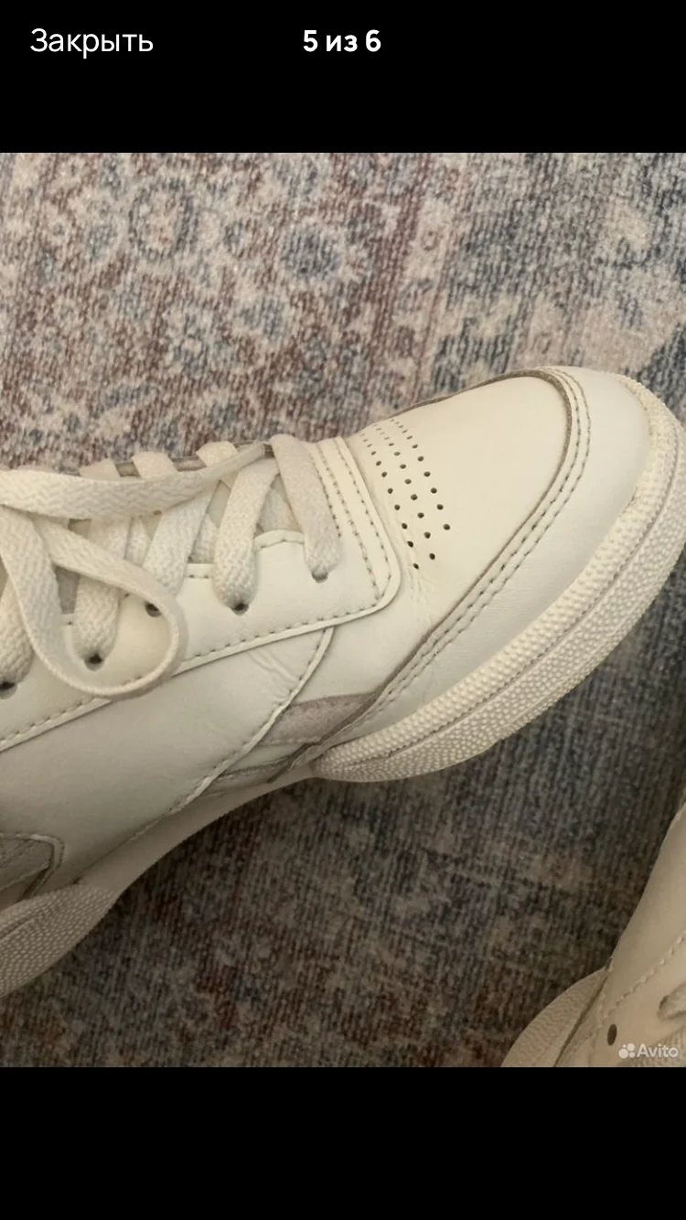 Кроссовки reebok женские 37.5 - миниатюра 4