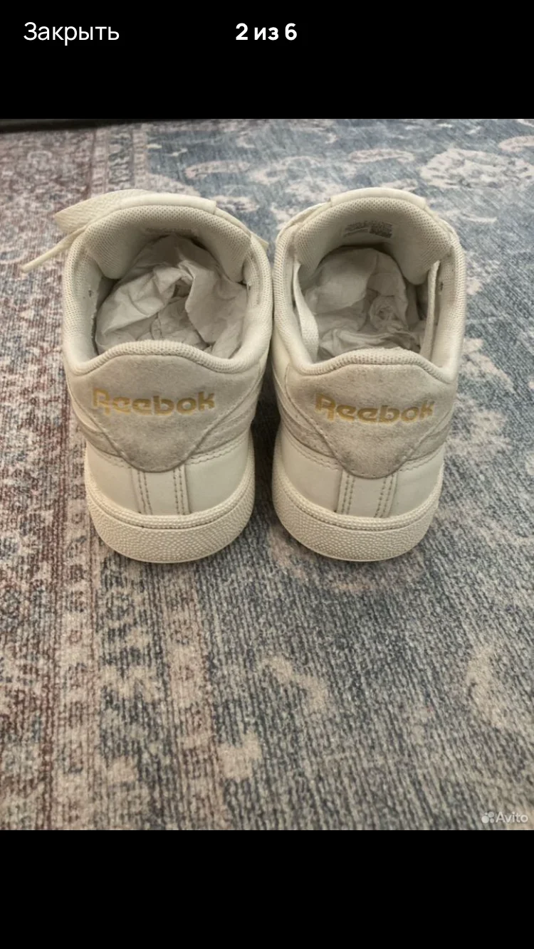Кроссовки reebok женские 37.5 - миниатюра 5