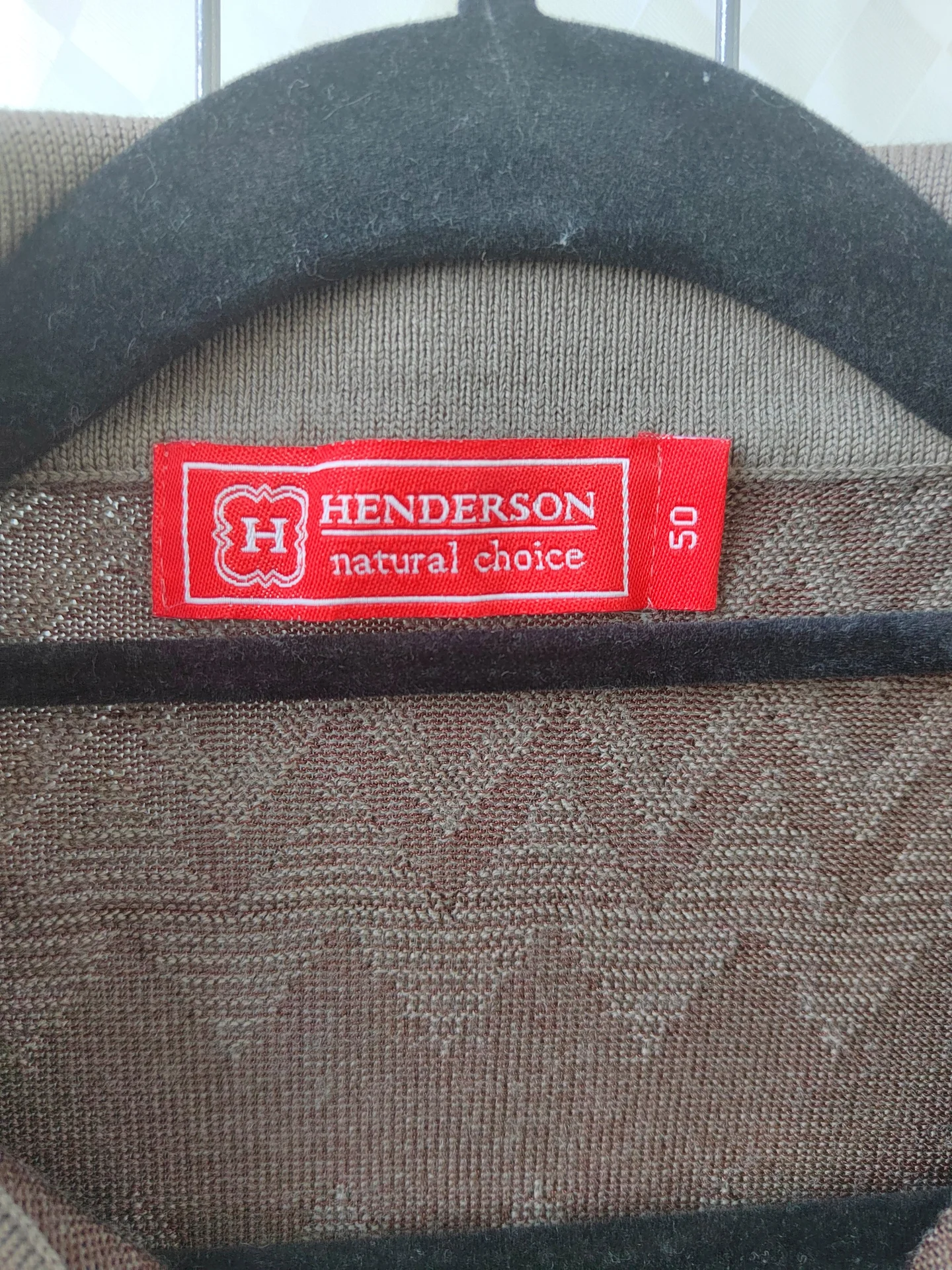 Мужской джемпер - поло henderson - миниатюра 4