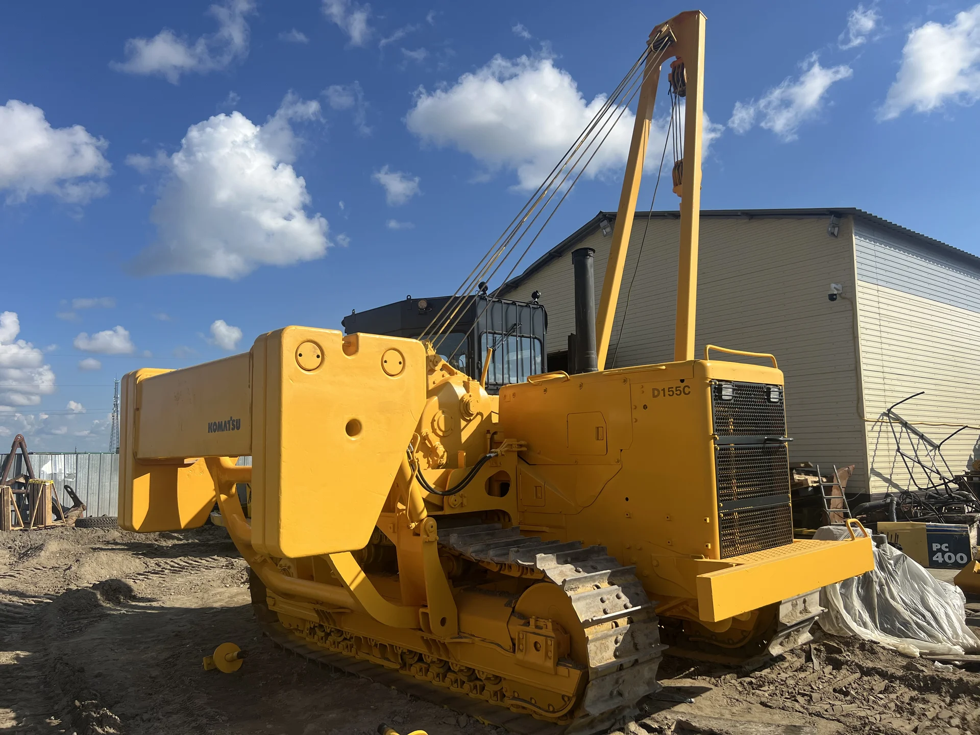 трубоукладчик Komatsu D155C-1 - миниатюра 2
