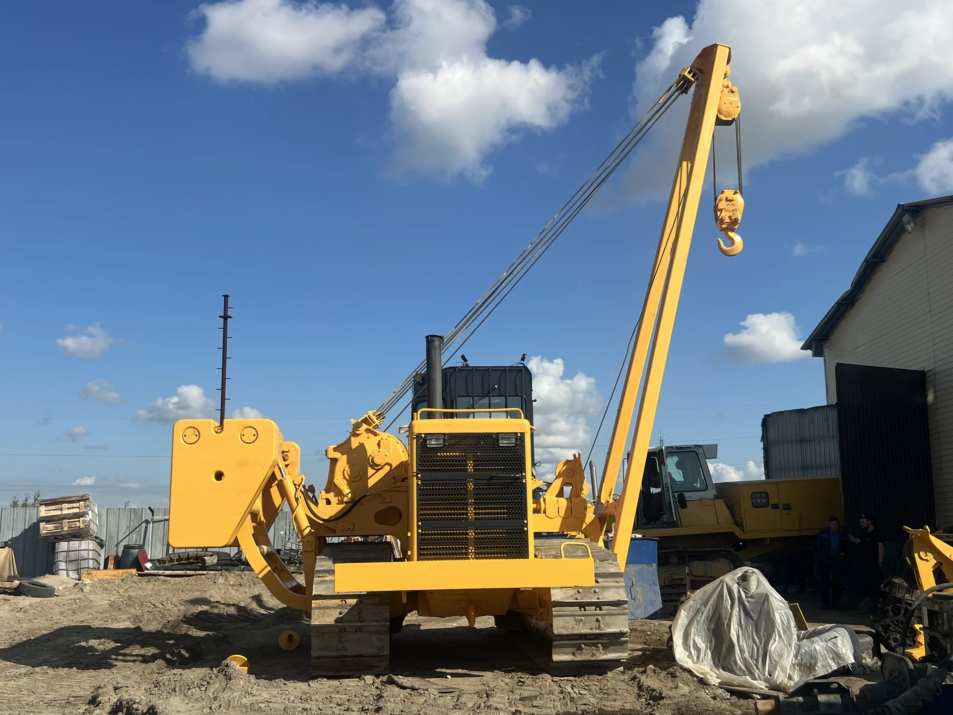 трубоукладчик Komatsu D155C-1 - миниатюра 4