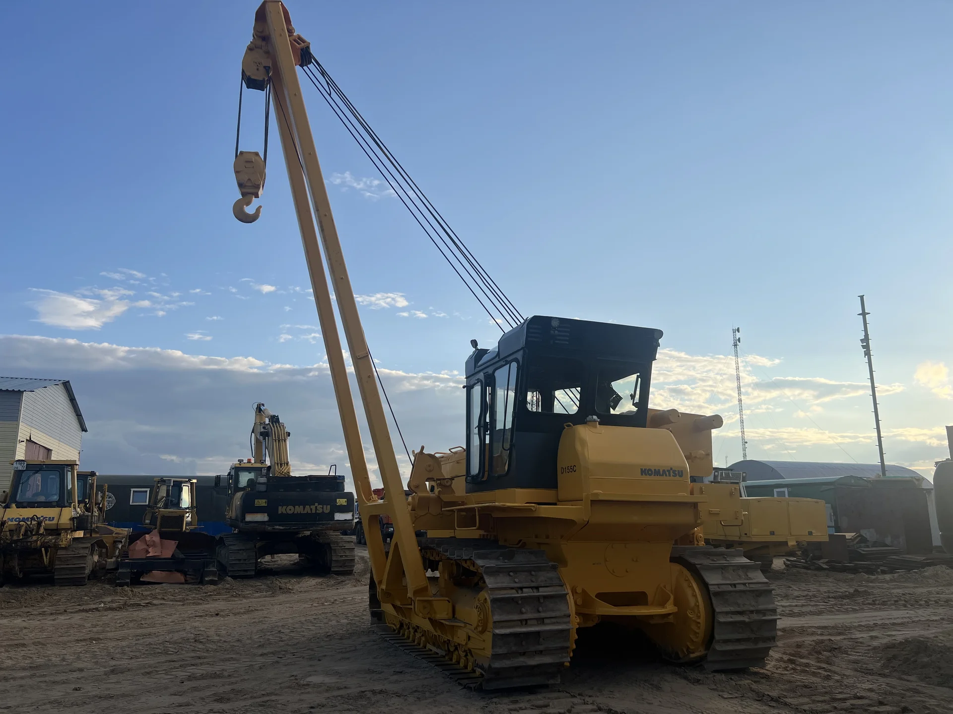 трубоукладчик Komatsu D155C-1 - миниатюра 6