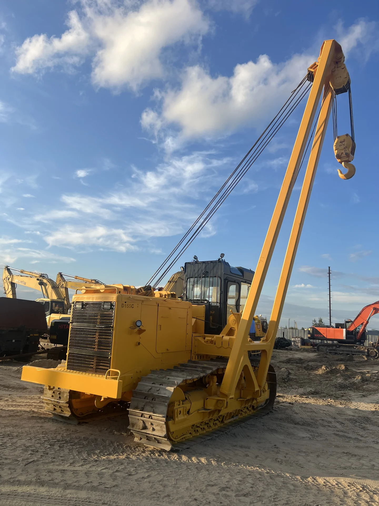 трубоукладчик Komatsu D155C-1 - миниатюра 8