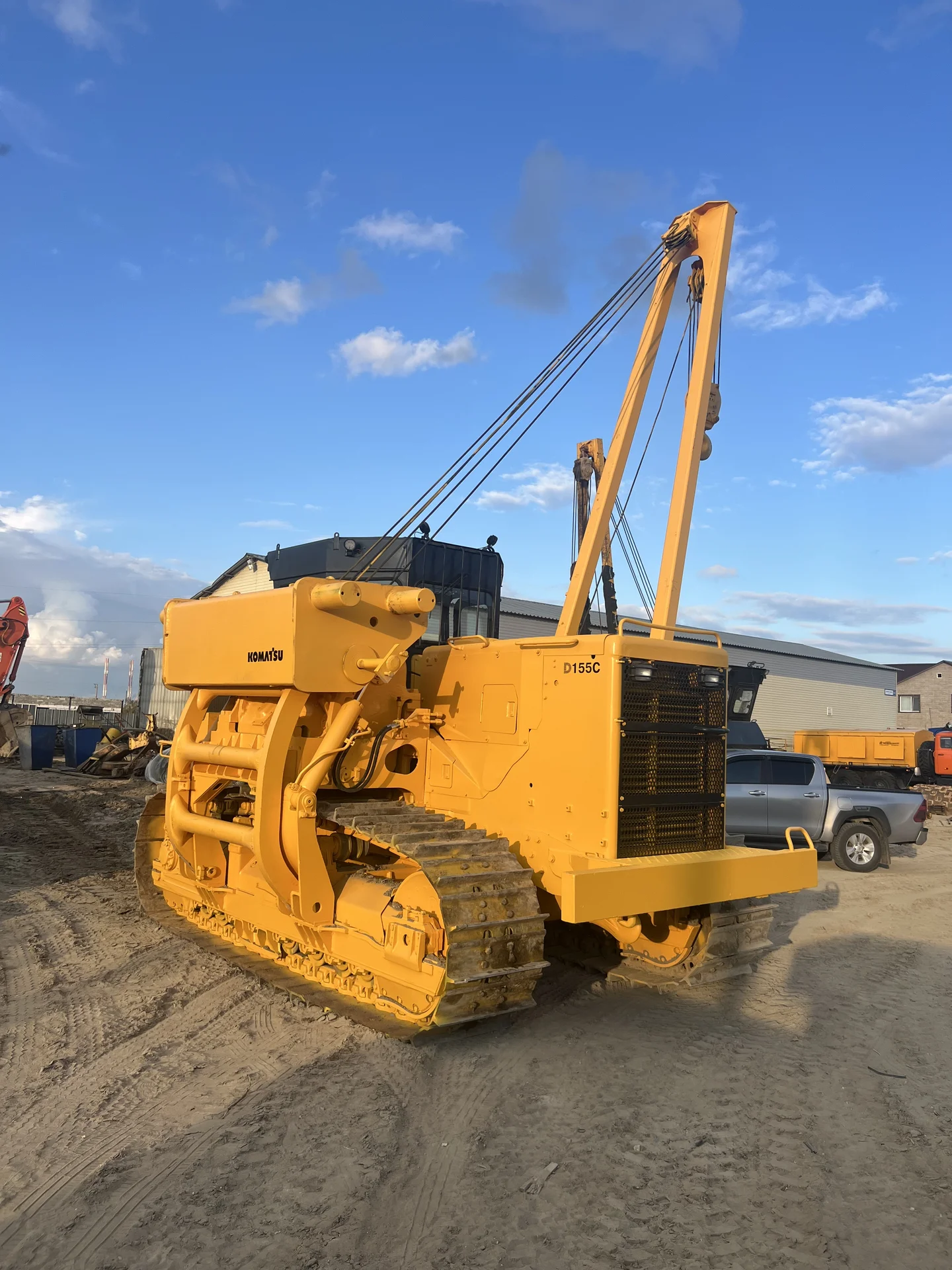 трубоукладчик Komatsu D155C-1 - миниатюра 9