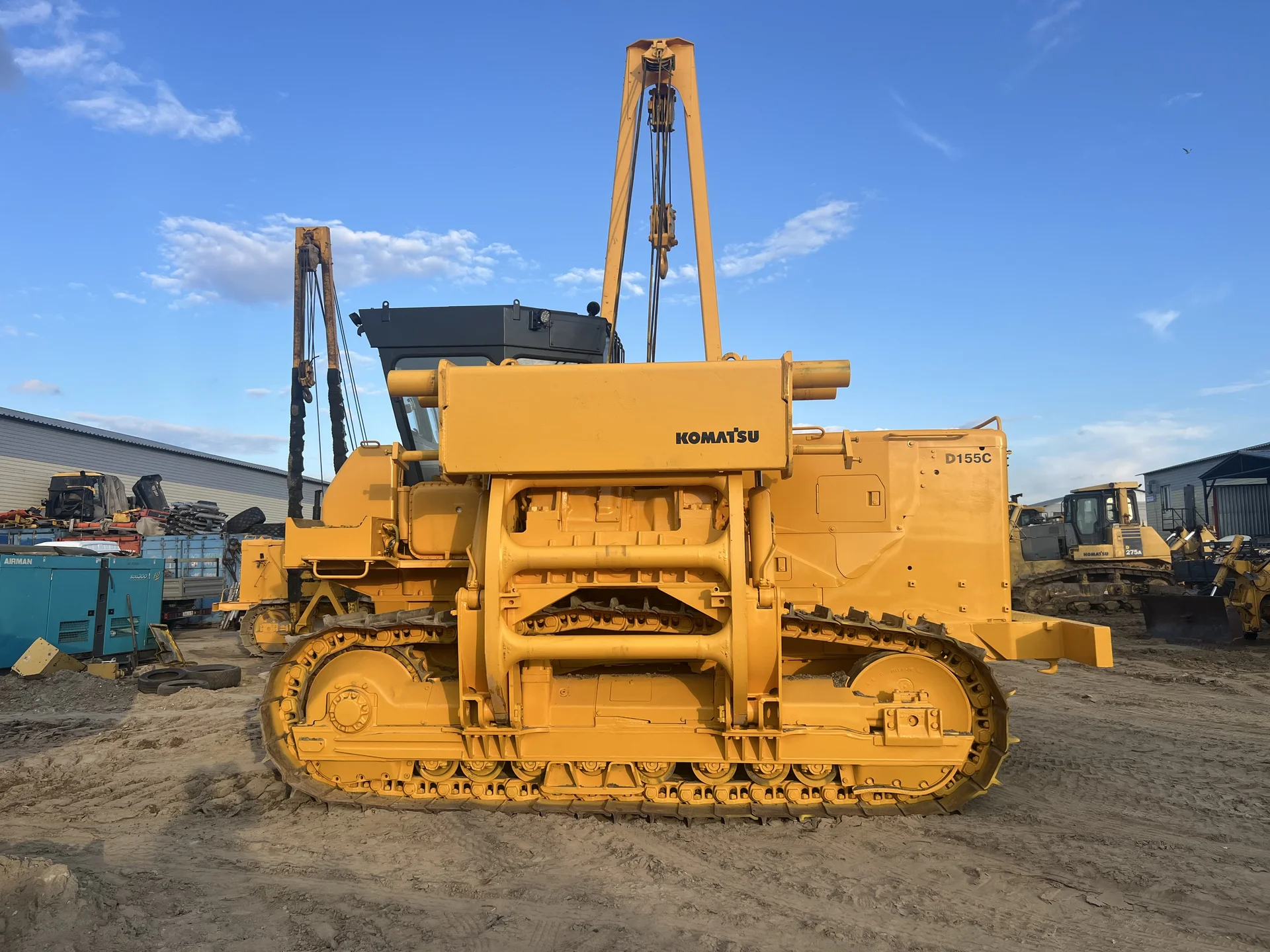 трубоукладчик Komatsu D155C-1 - миниатюра 11