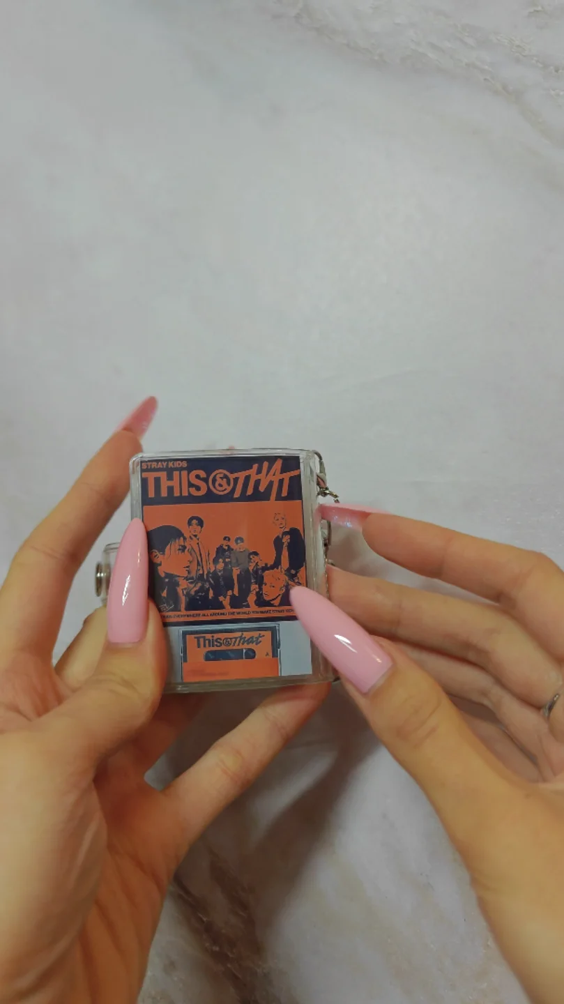 Брелок альбом Stray Kids this&that с карабином - миниатюра 13