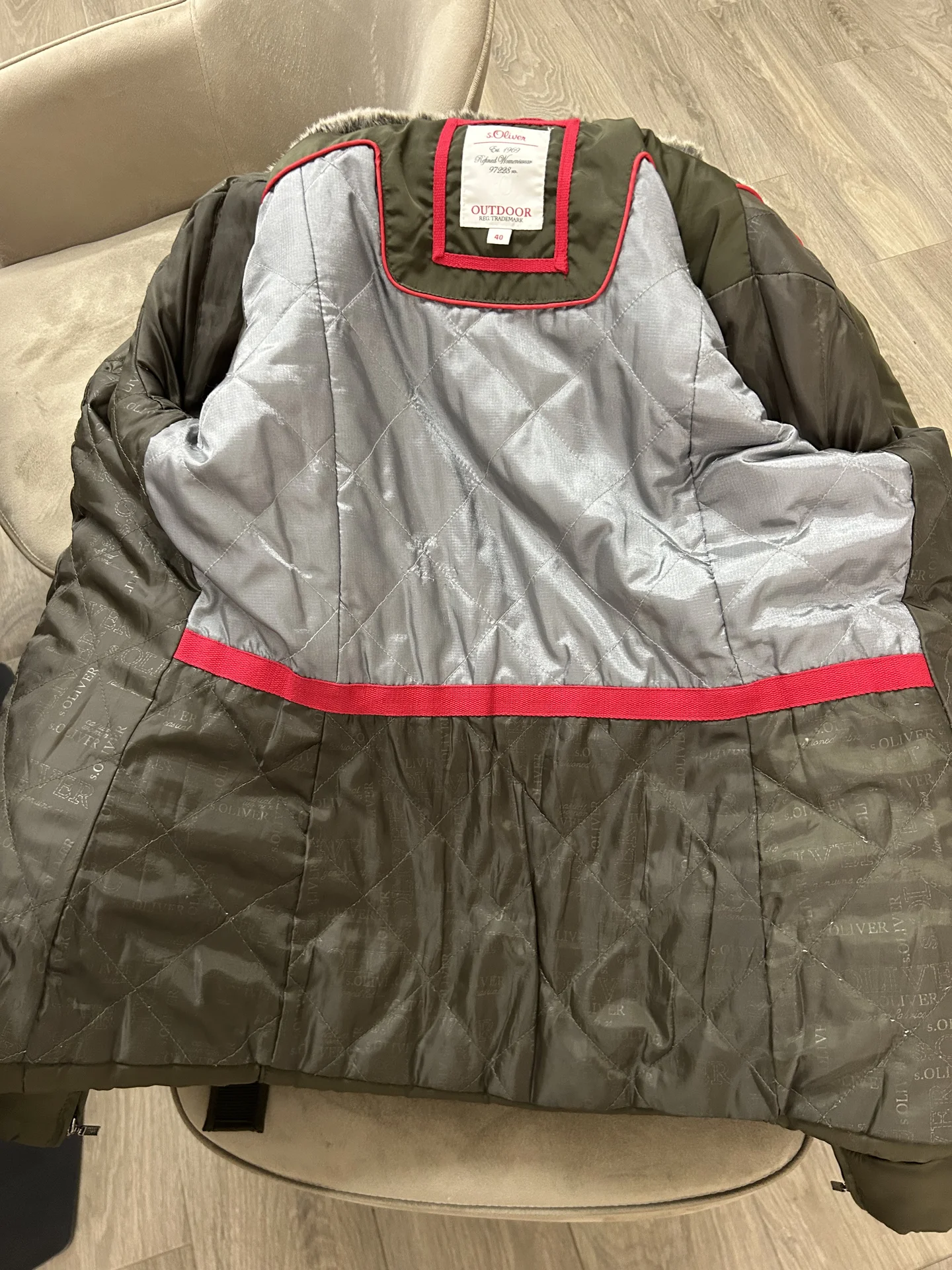 Куртка женская S oliver 42-44 - миниатюра 6