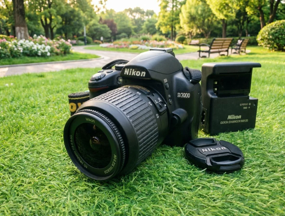Фотокамера nikon d3000 kit 18-55 - изображение 1