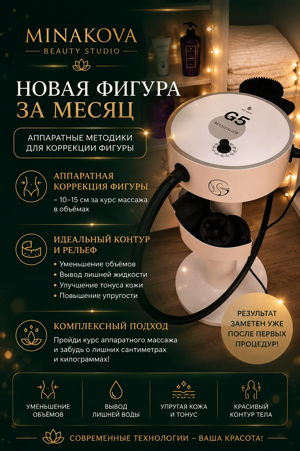 Аппаратный массаж и коррекция фигуры - миниатюра 2