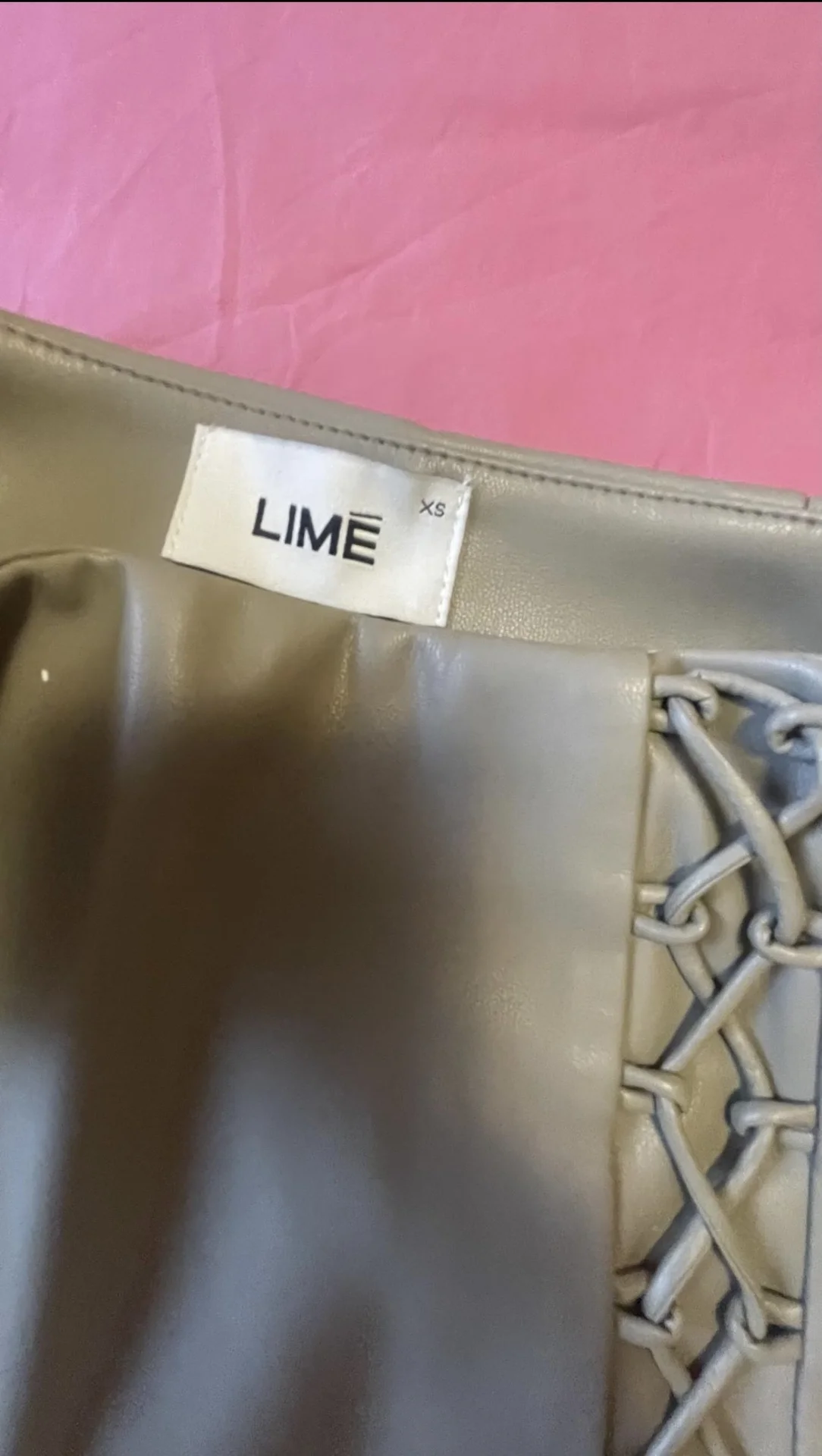 Кожаная юбка Lime - миниатюра 5