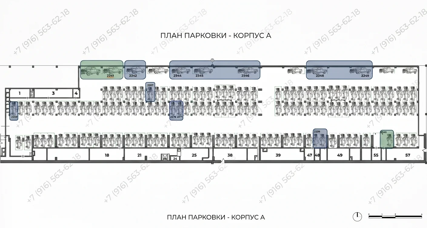 Продам большое машино-место в ЖК Авеню-77 - миниатюра 3