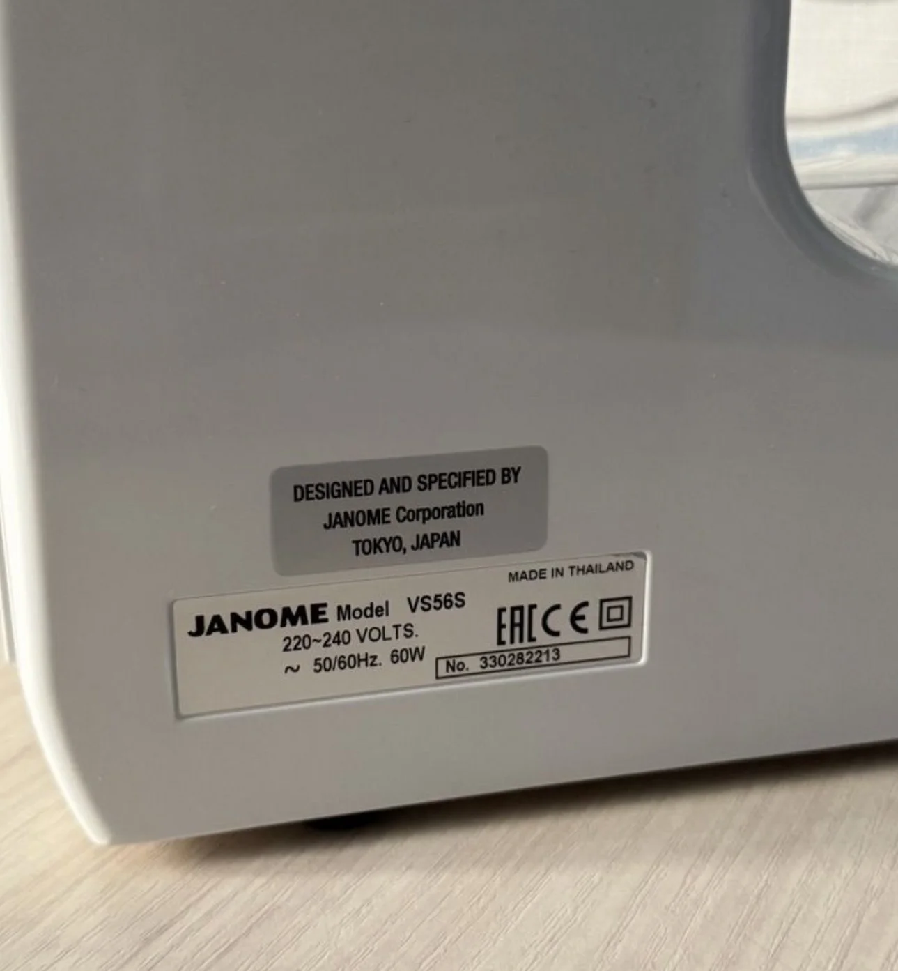 Швейная машинка janome vs56s - миниатюра 3