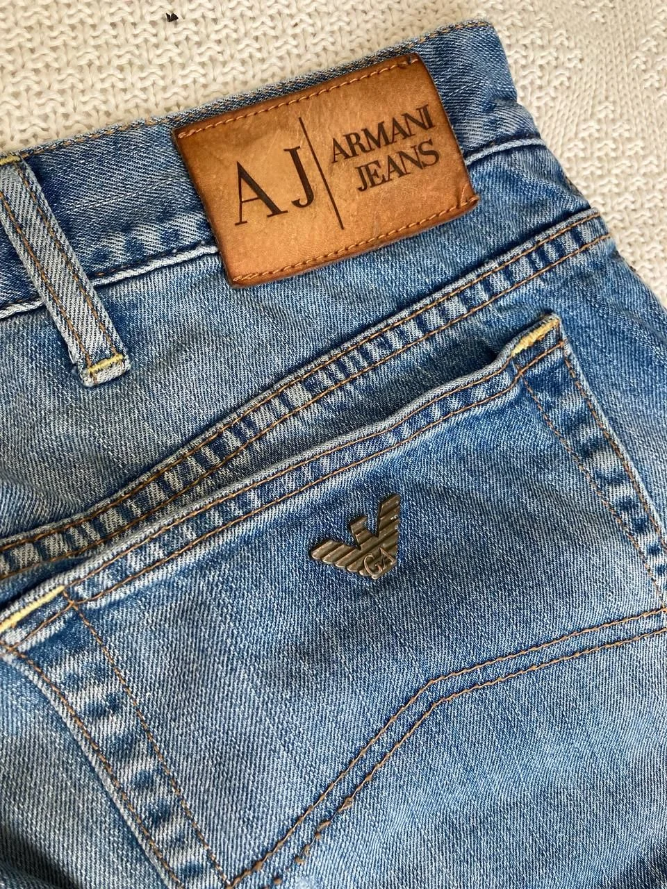 Джинсы Armani мужские - миниатюра 4