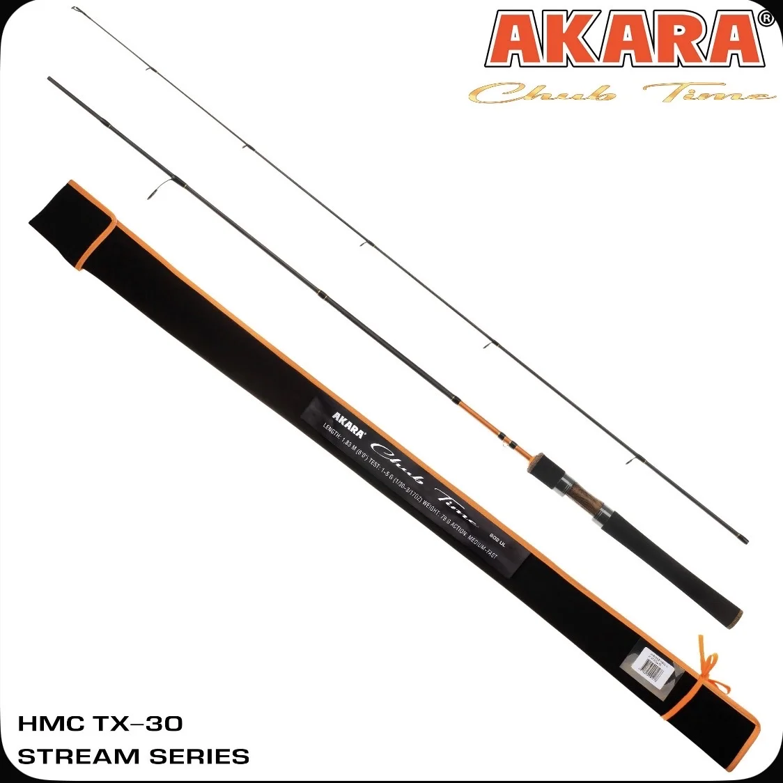 Спиннинг штекерный Akara Chub Time 662 UL - миниатюра 2