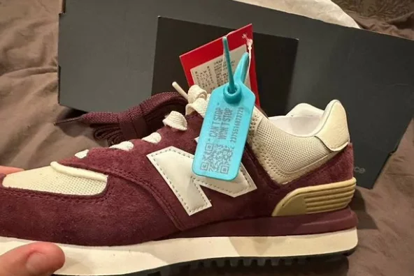 новый баланс 574(New Balance 574) прямиком с пойзон(Poizon) - миниатюра 4