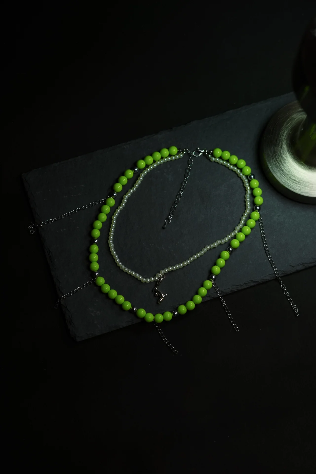 Колье на шею Lime Pearl - миниатюра 2