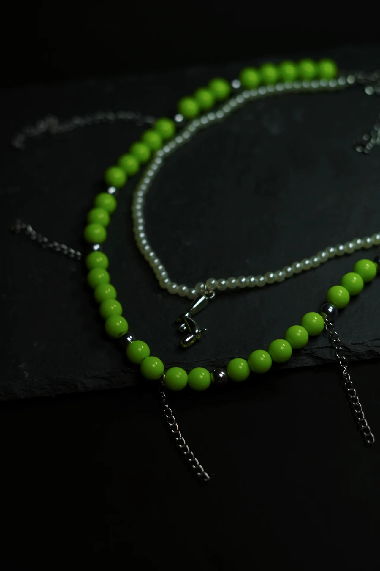 Колье на шею Lime Pearl - миниатюра 3