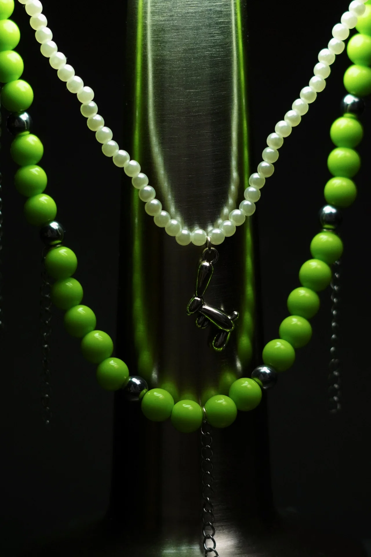 Колье на шею Lime Pearl - миниатюра 4