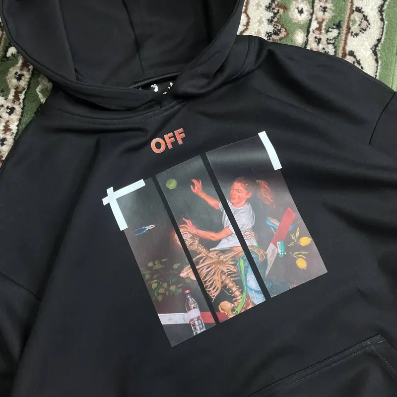 Худи OFF - WHITE - миниатюра 2