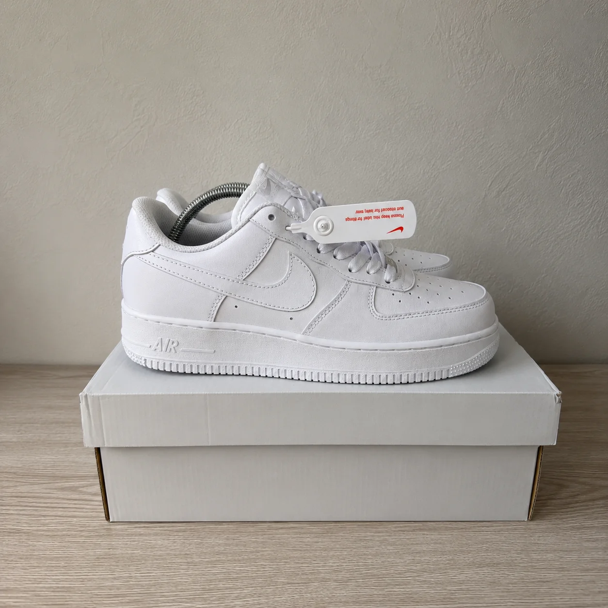 Nike air force 1 Low White - миниатюра 7