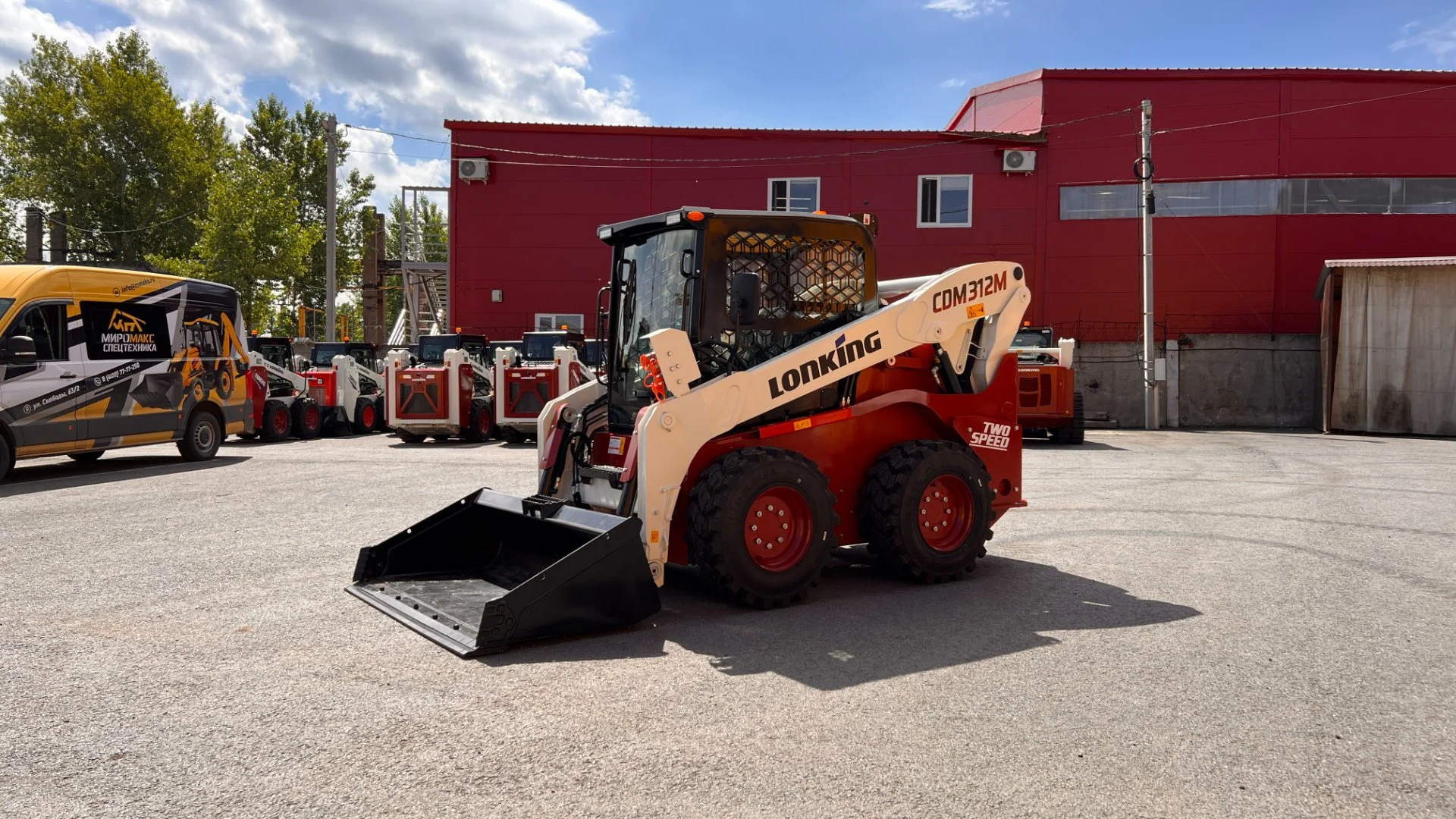 LONKING CDM312M Мини-погрузчик - миниатюра 4