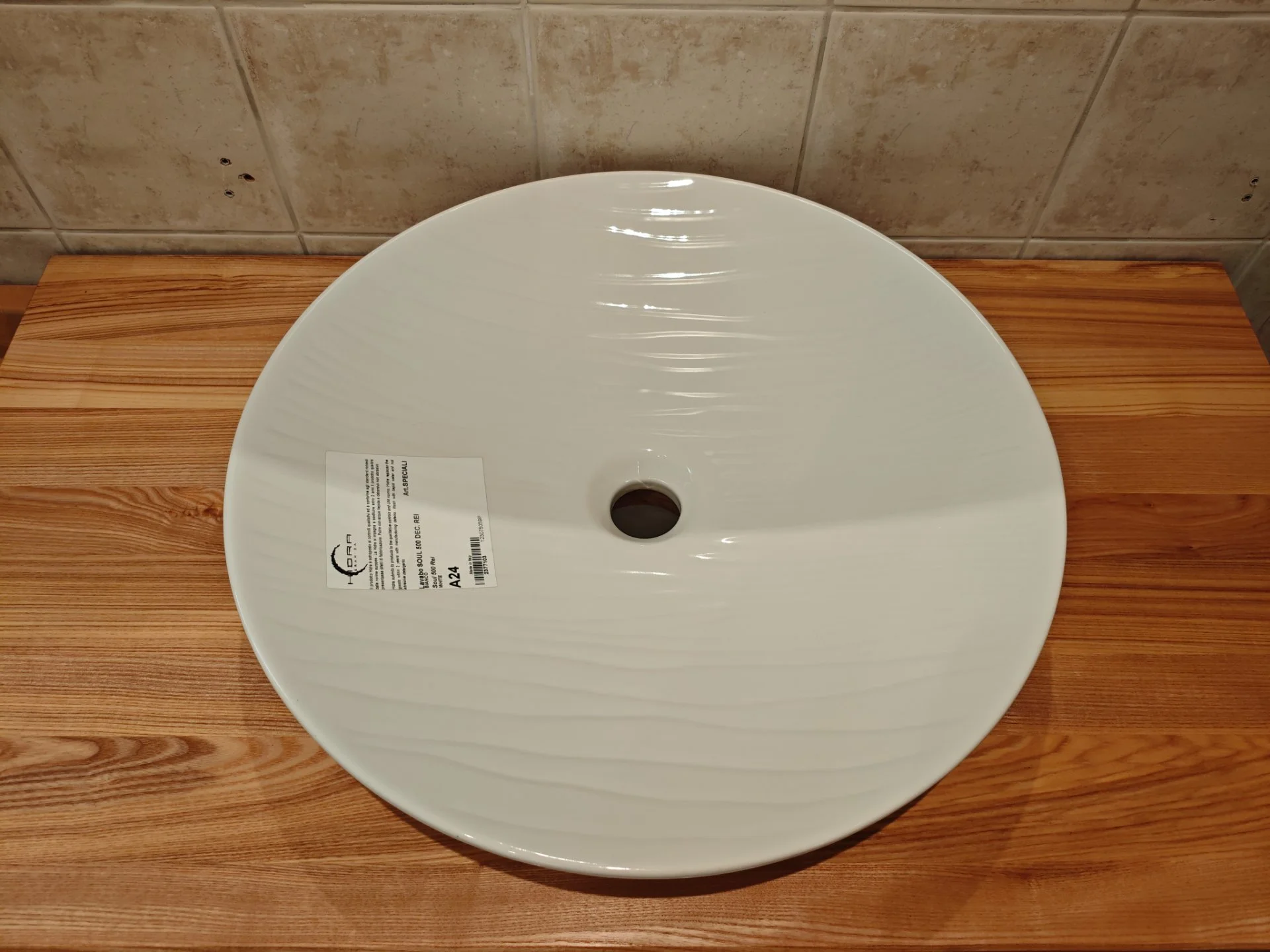 Раковина Hidra Ceramica накладная D50 см. - миниатюра 2