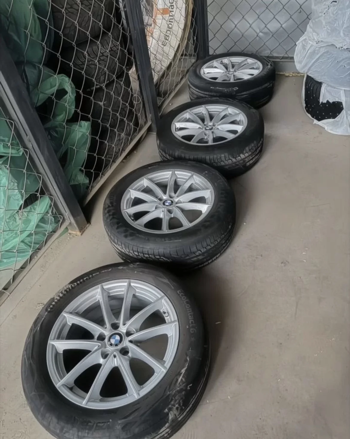летние колёса r17 BMW g30 - миниатюра 2