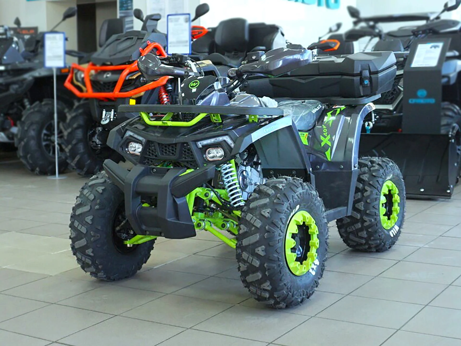 Квадроцикл детский Motoland Wild X 125 - изображение 1