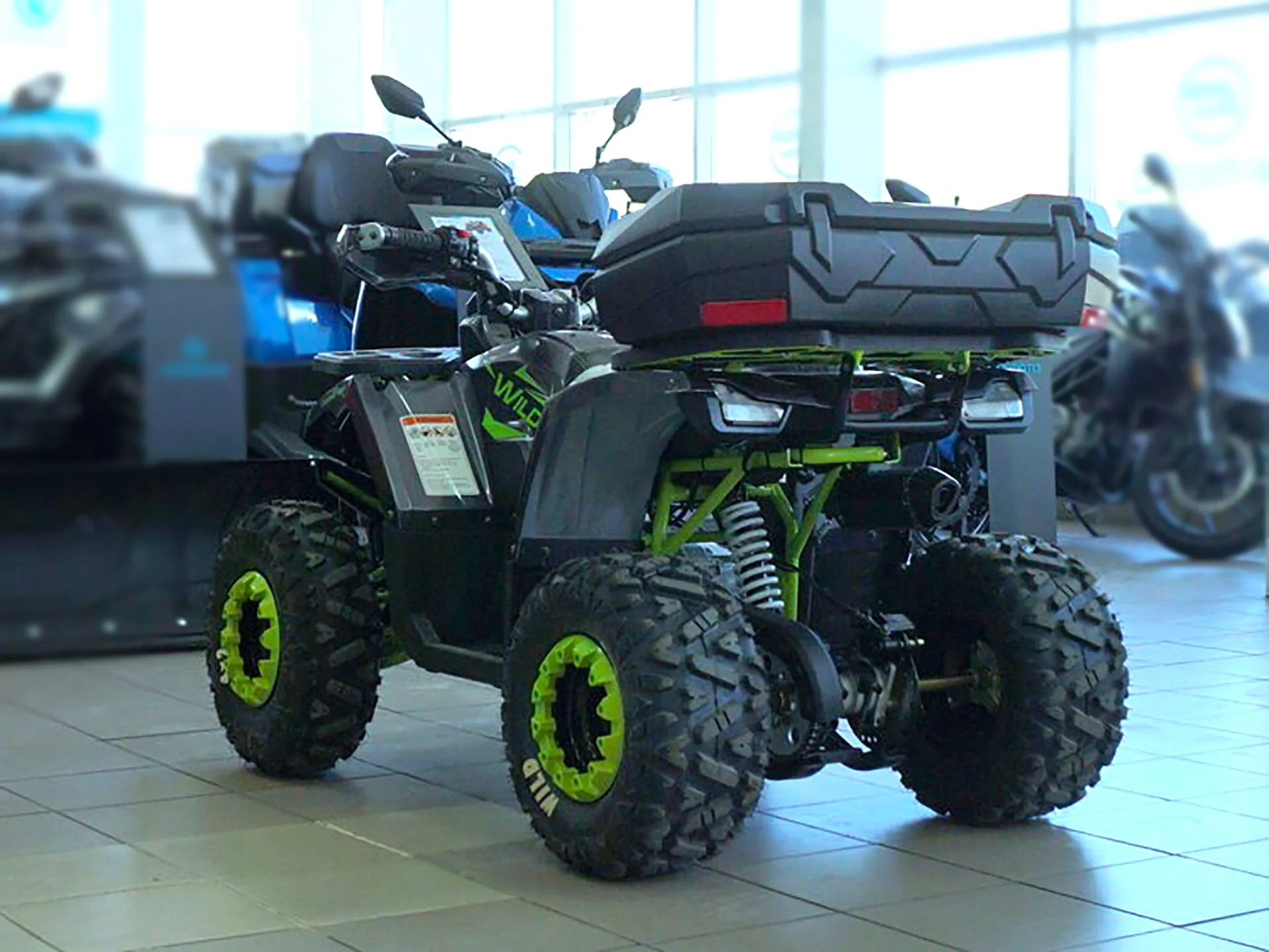 Квадроцикл детский Motoland Wild X 125 - миниатюра 3