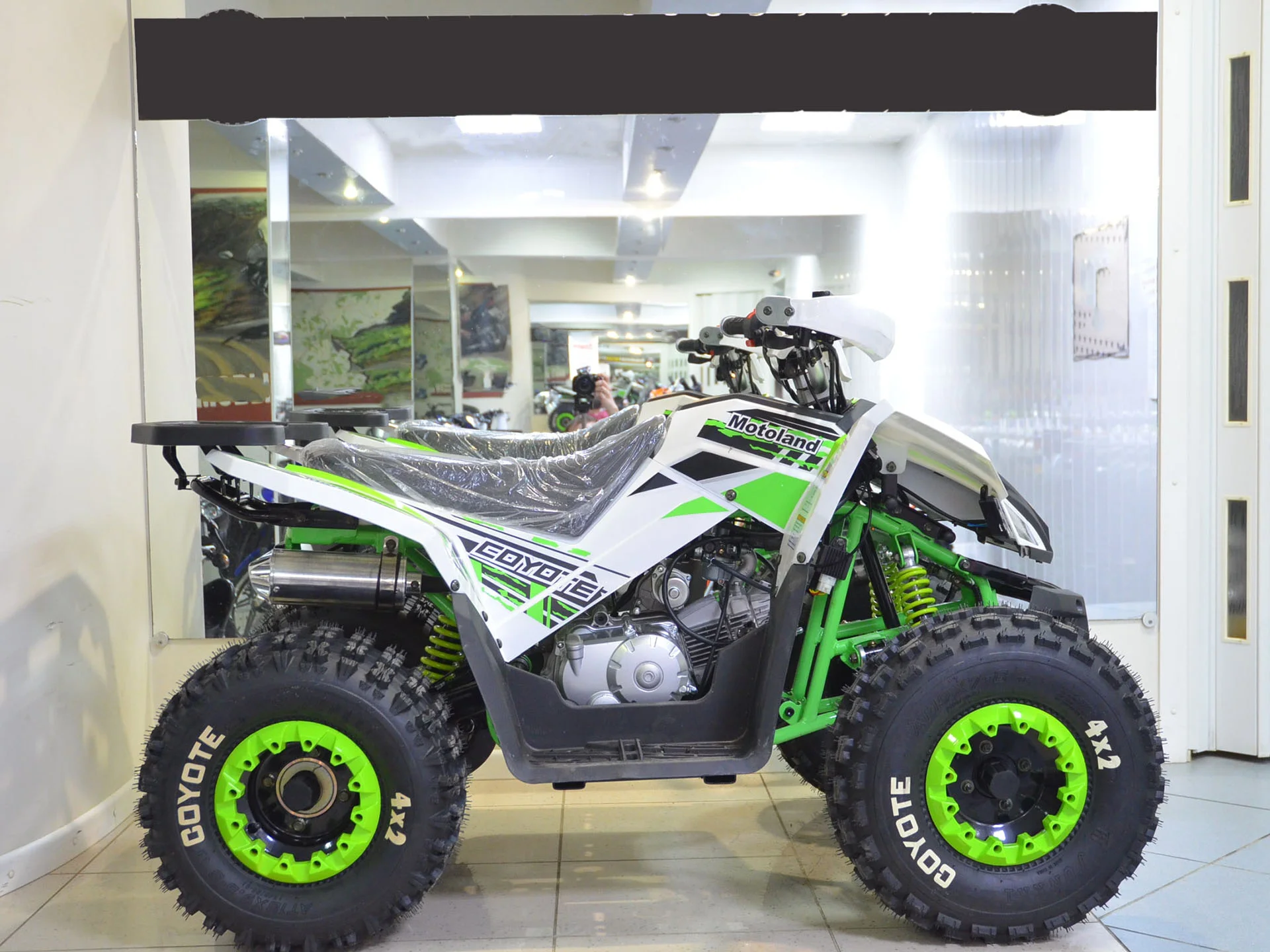 Квадроцикл детский Motoland Coyote 125 - миниатюра 2
