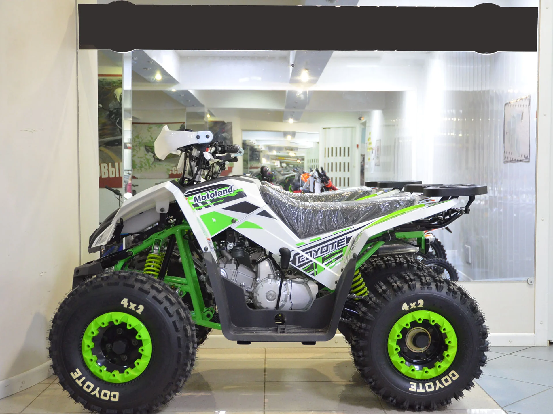 Квадроцикл детский Motoland Coyote 125 - миниатюра 3