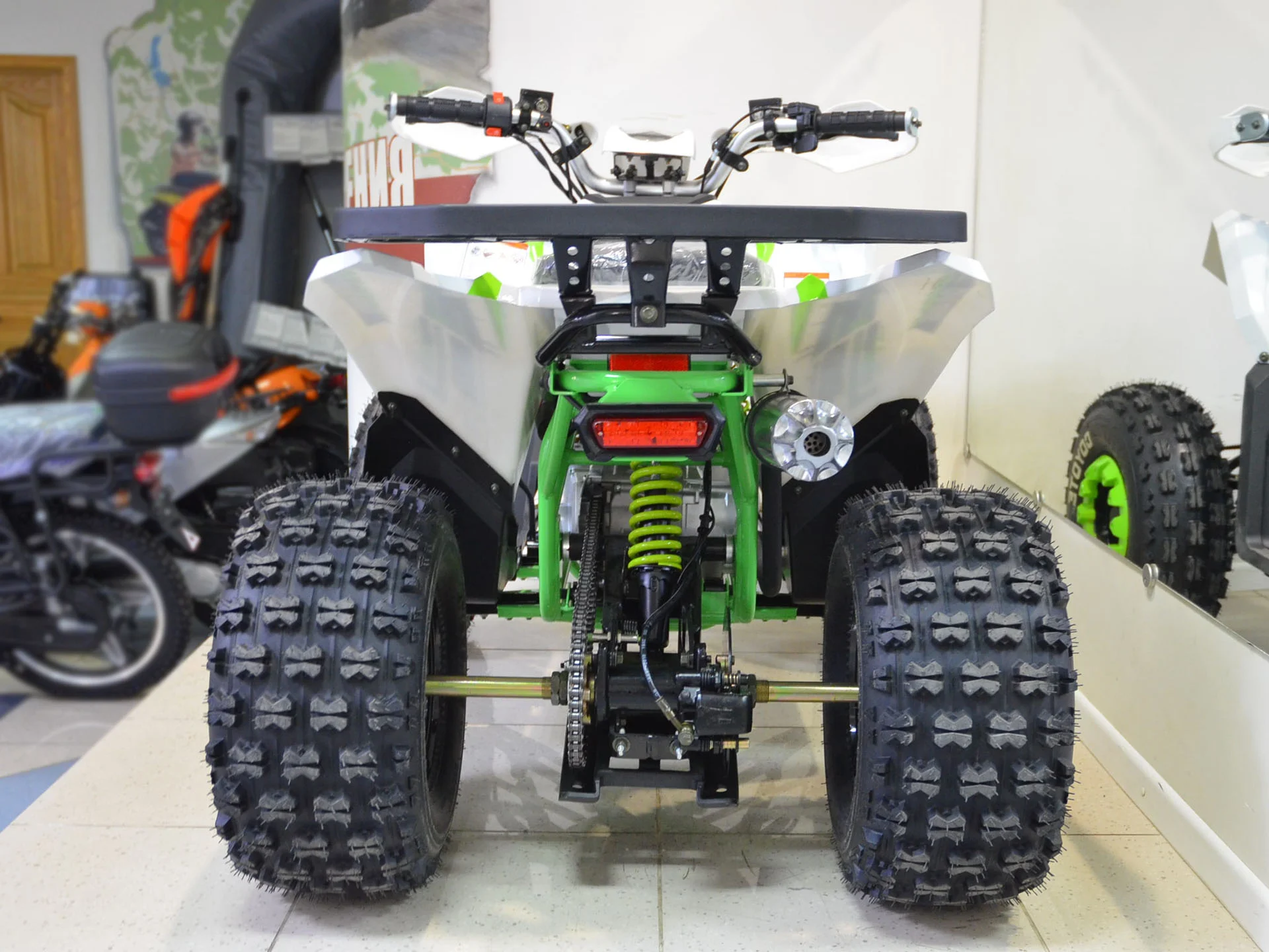 Квадроцикл детский Motoland Coyote 125 - миниатюра 4