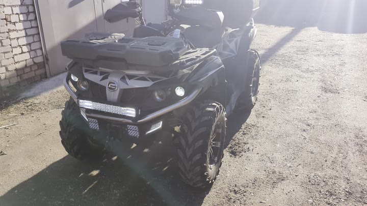 Квадроцикл CForce x5 ho efi eps - видео 12
