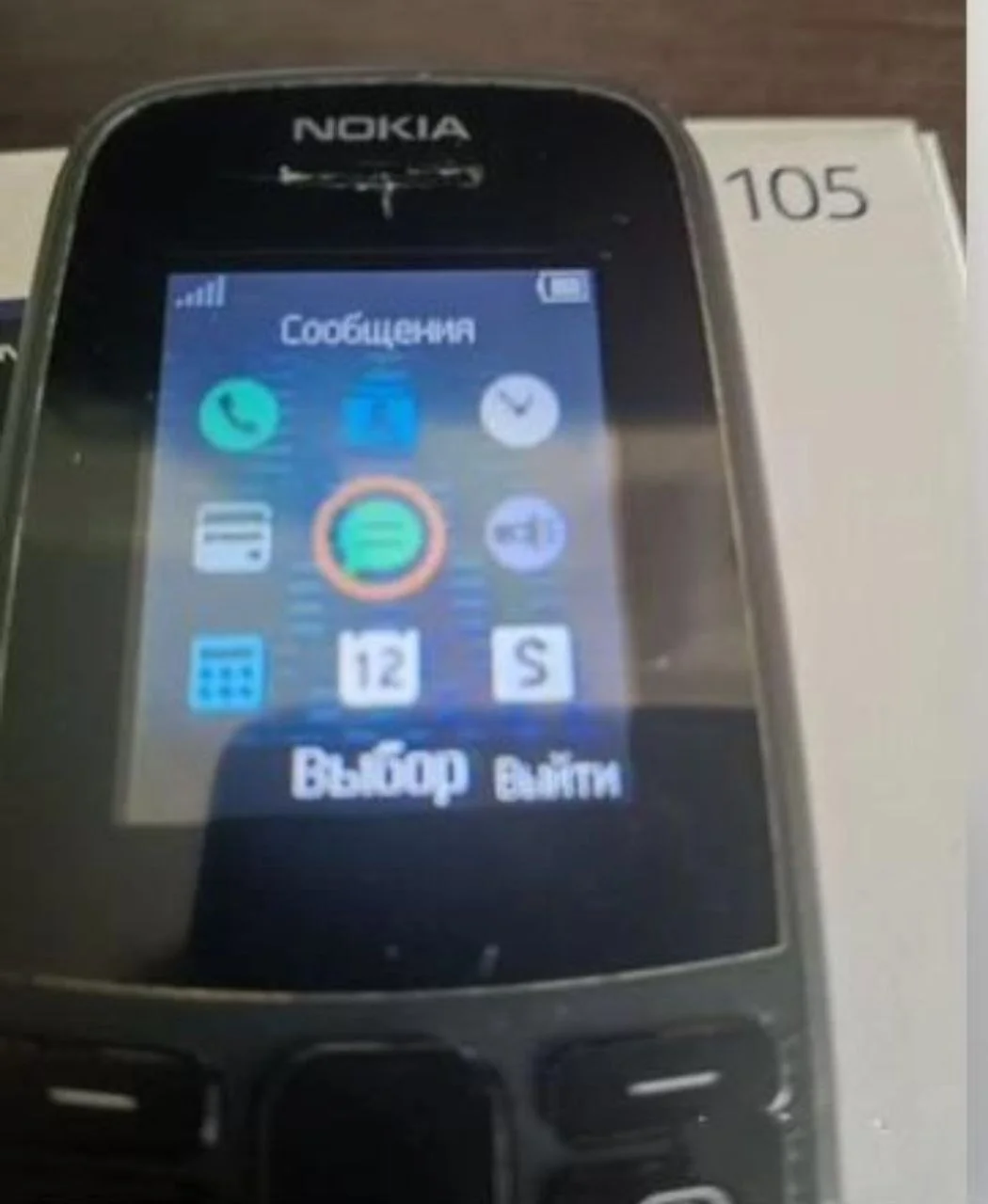 Мобильный телефон Nokia 105SS Black (ТА-1203) В отличном состоянии - миниатюра 6