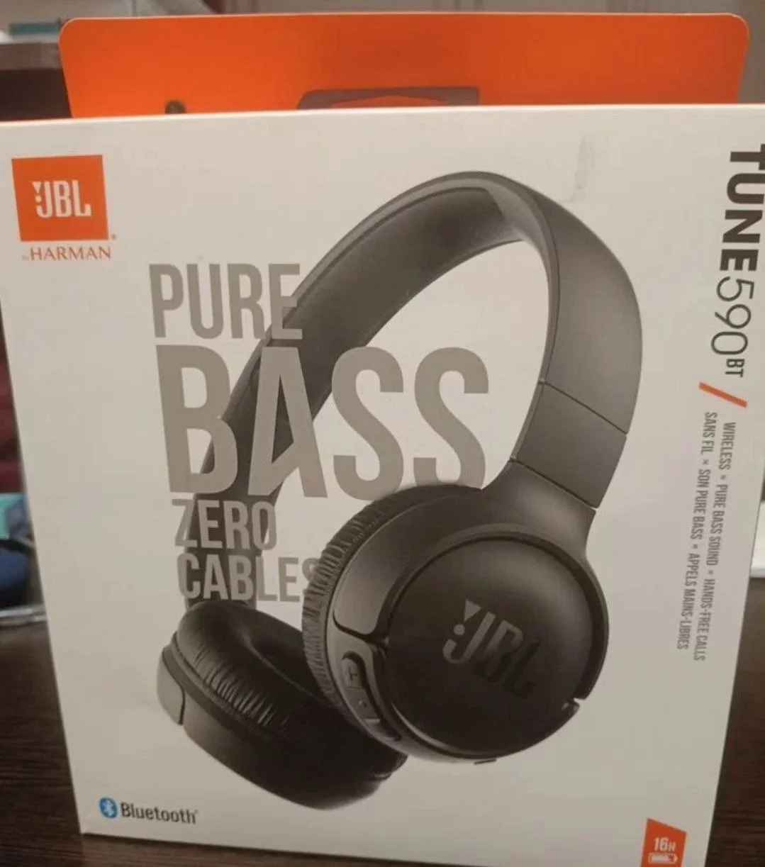 Наушники накладные Bluetooth JBL Tune 590BT черный - миниатюра 4