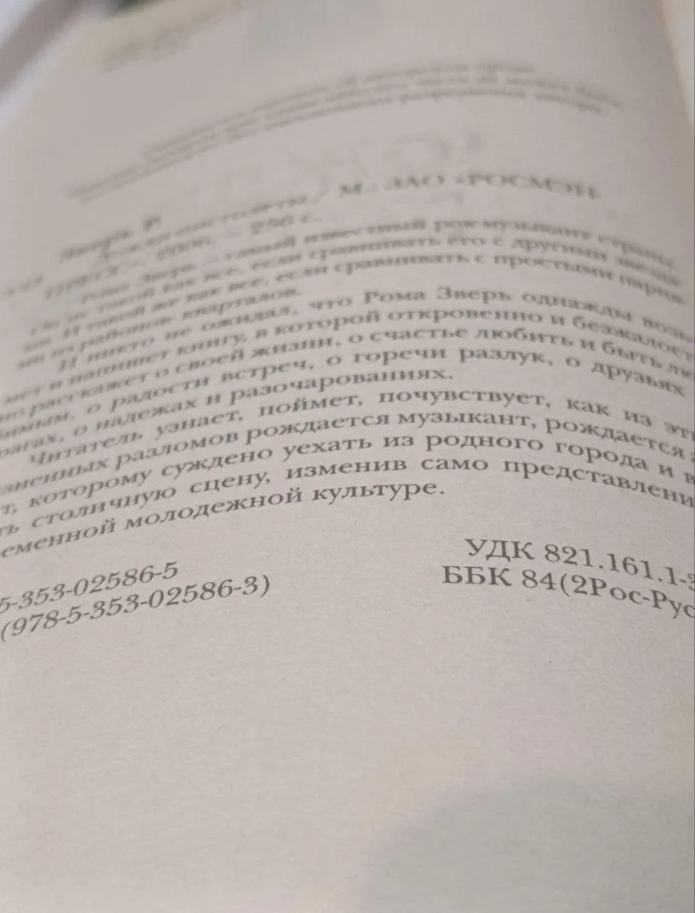 Книга "Дожди-пистолеты" - Рома Зверь - миниатюра 3
