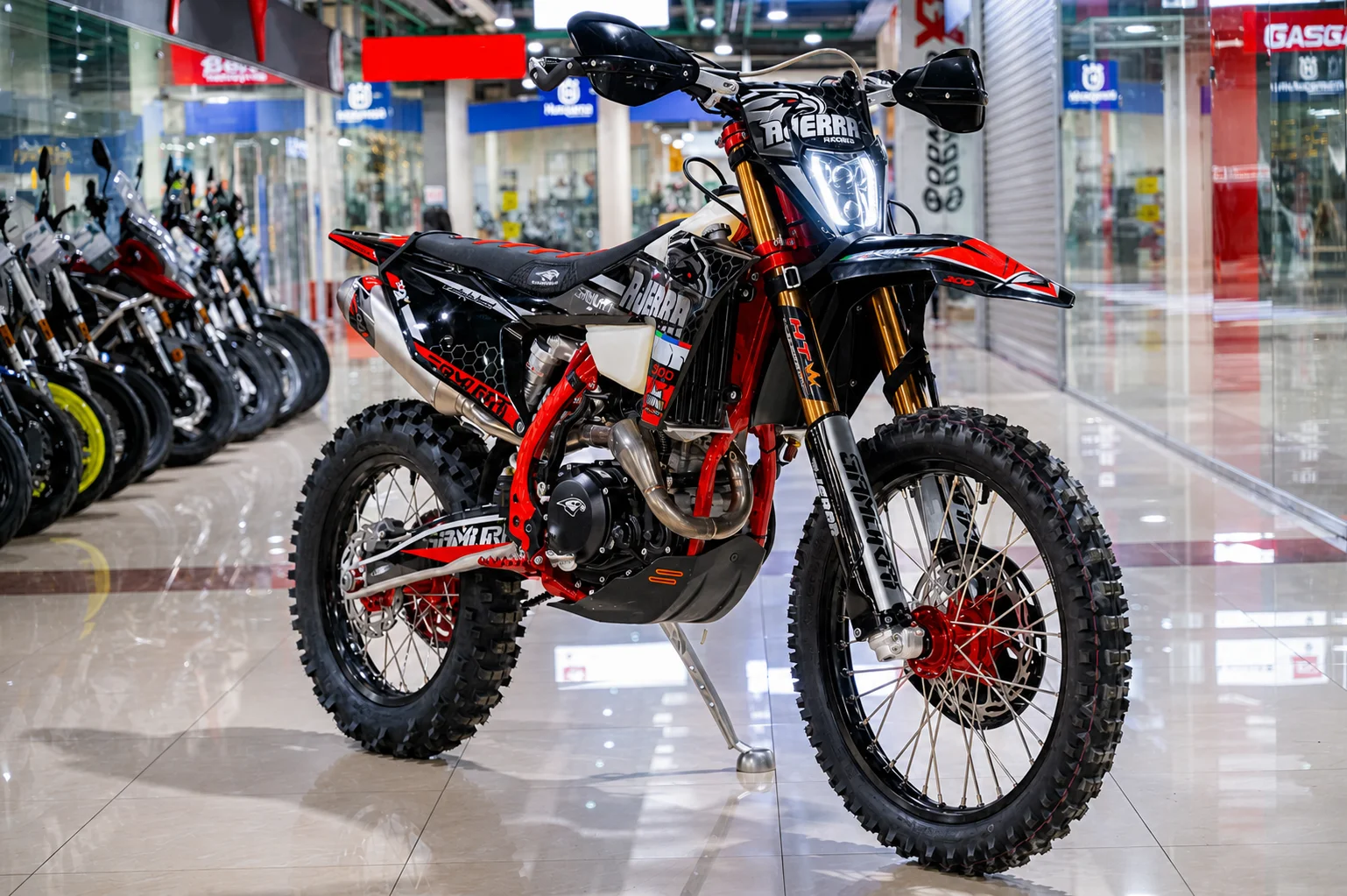 Мотоцикл Эндуро Ajerra Samurai NC300 K10 - изображение 1