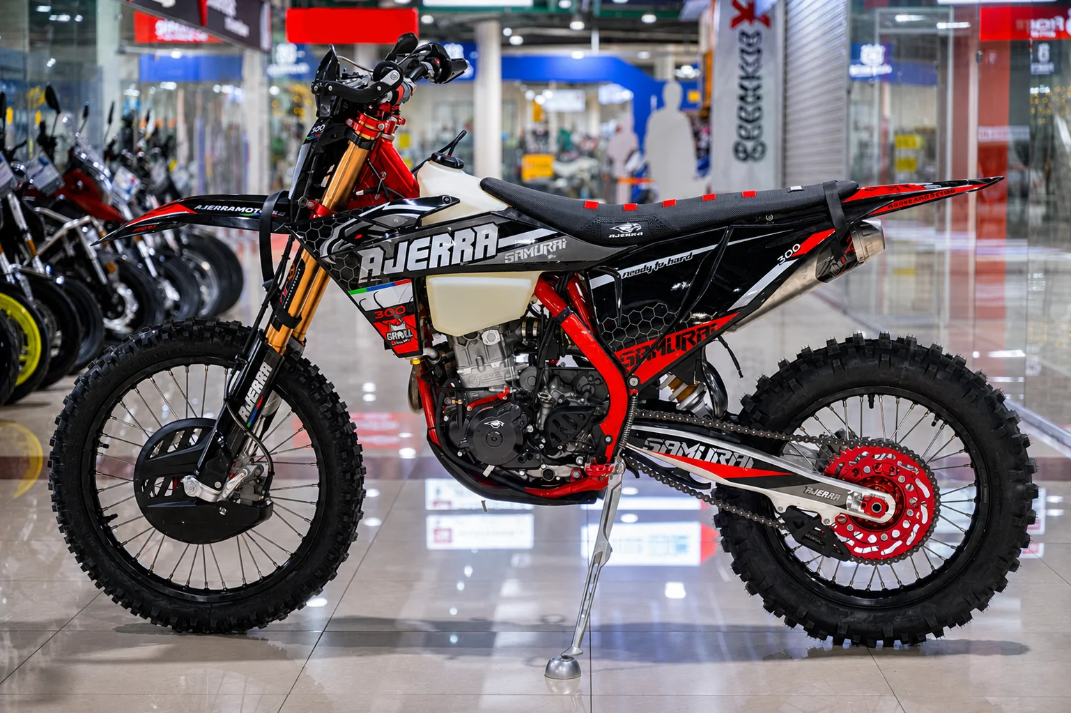 Мотоцикл Эндуро Ajerra Samurai NC300 K10 - миниатюра 3
