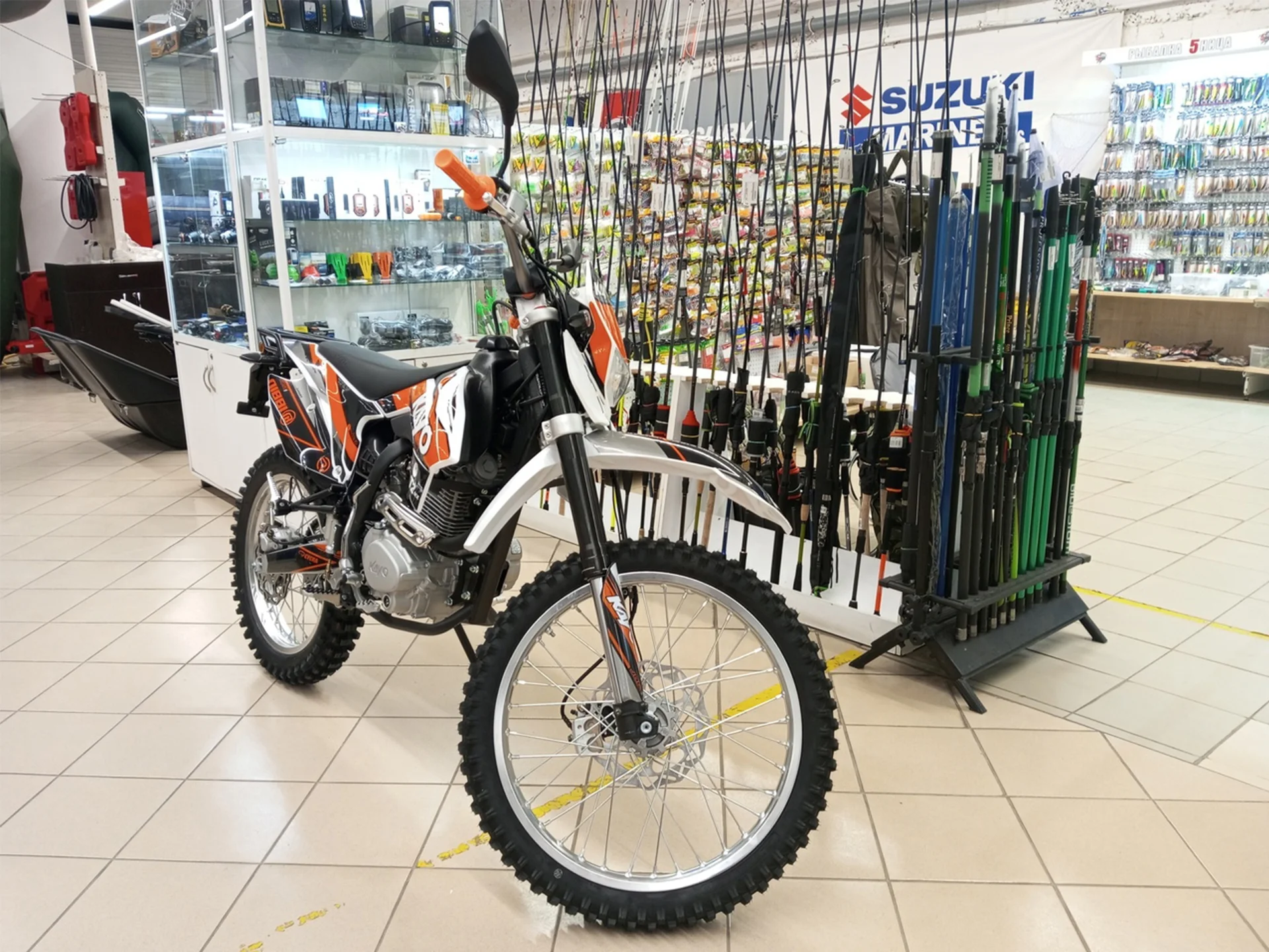Мотоцикл Эндуро Kayo T2 250 MX Enduro - миниатюра 5