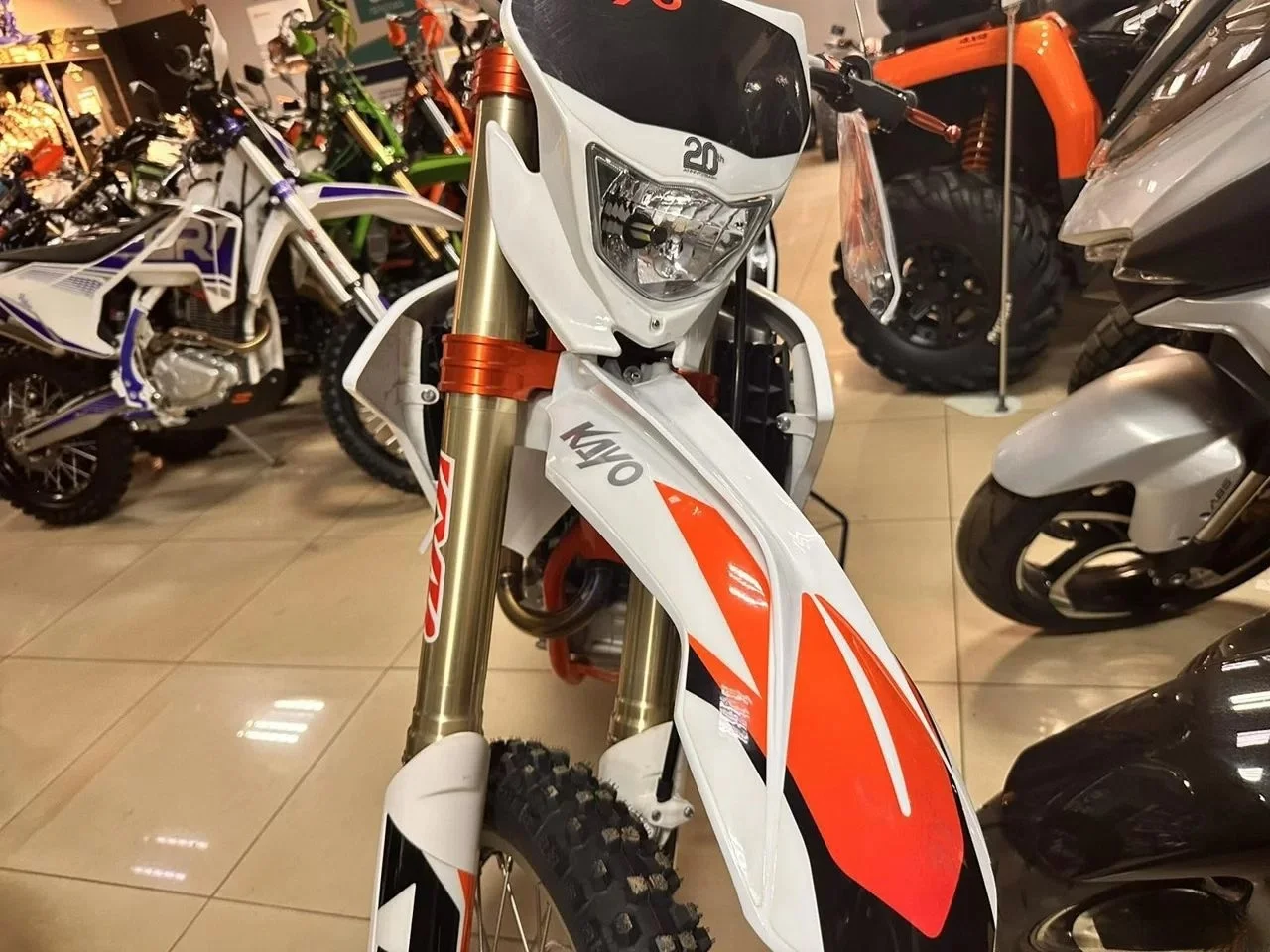Мотоцикл Эндуро Kayo K6-R KYB 250 FCR - миниатюра 4