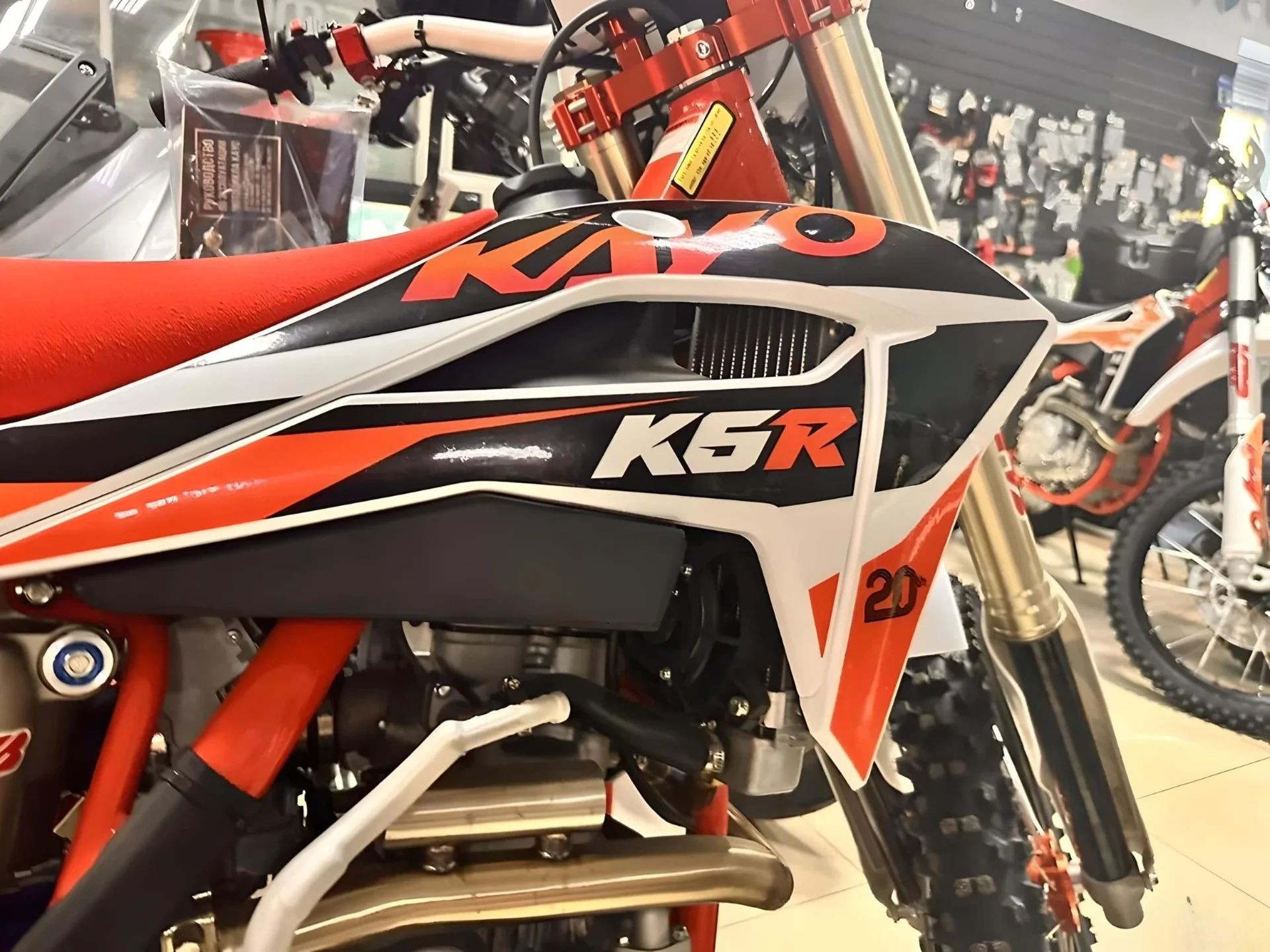Мотоцикл Эндуро Kayo K6-R KYB 250 FCR - миниатюра 6