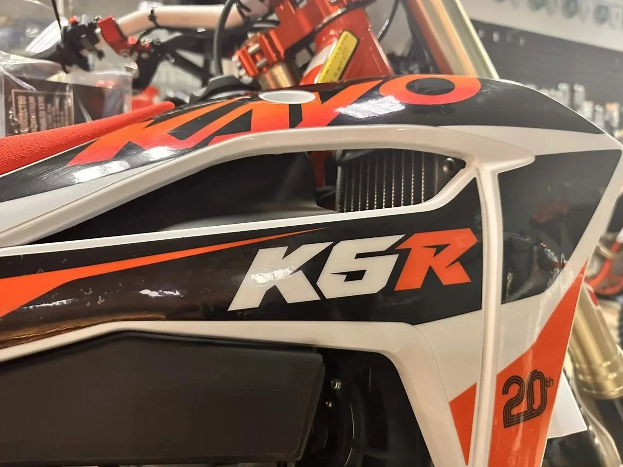 Мотоцикл Эндуро Kayo K6-R KYB 250 FCR - миниатюра 9