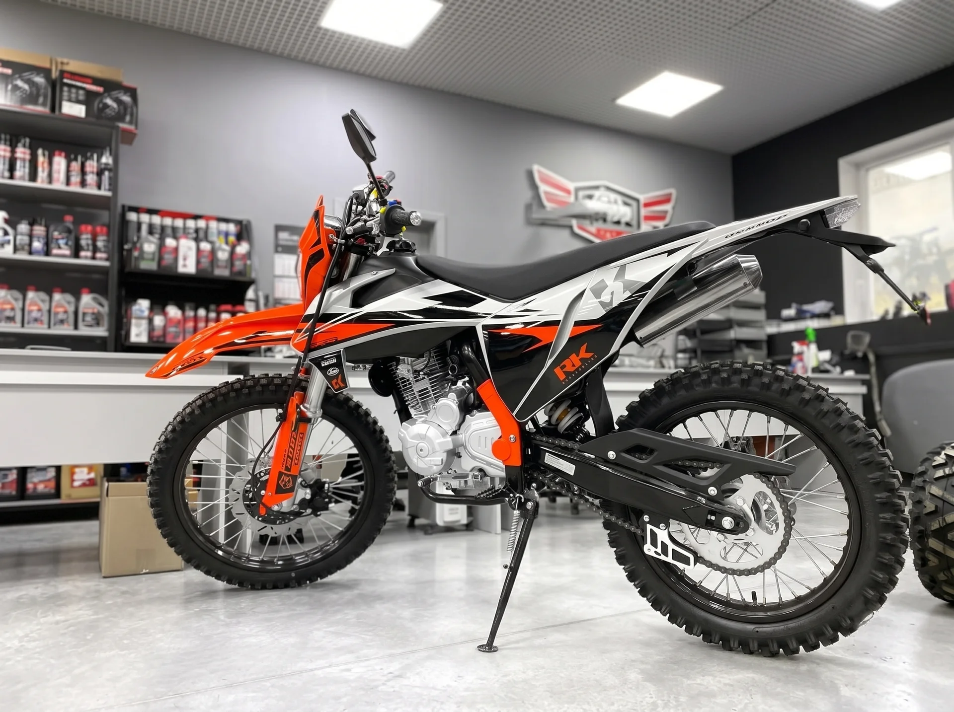 Мотоцикл Эндуро Racer RC250GY-C2K K2 - миниатюра 4