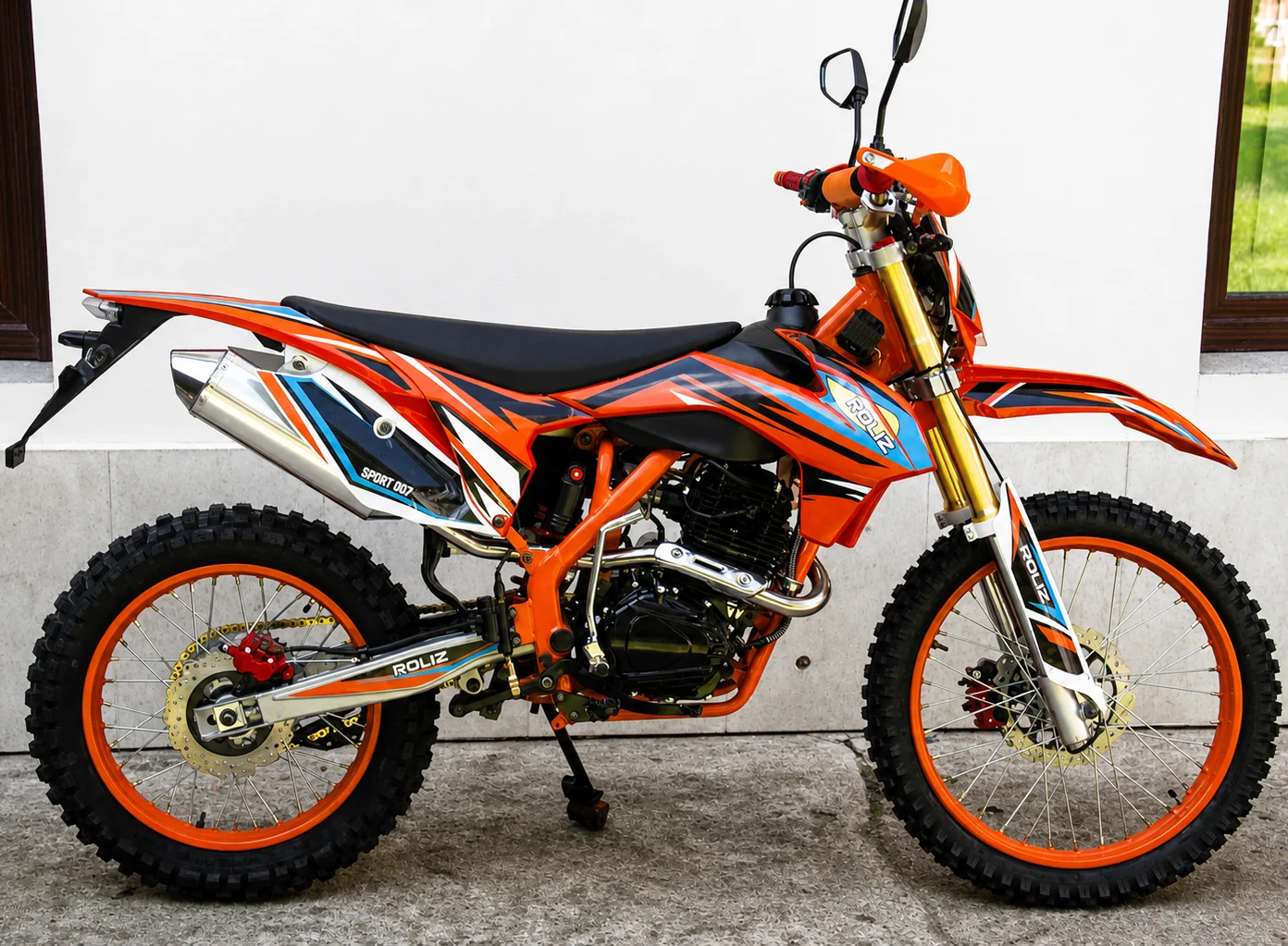 Мотоцикл Эндуро Roliz Sport-007 - миниатюра 2
