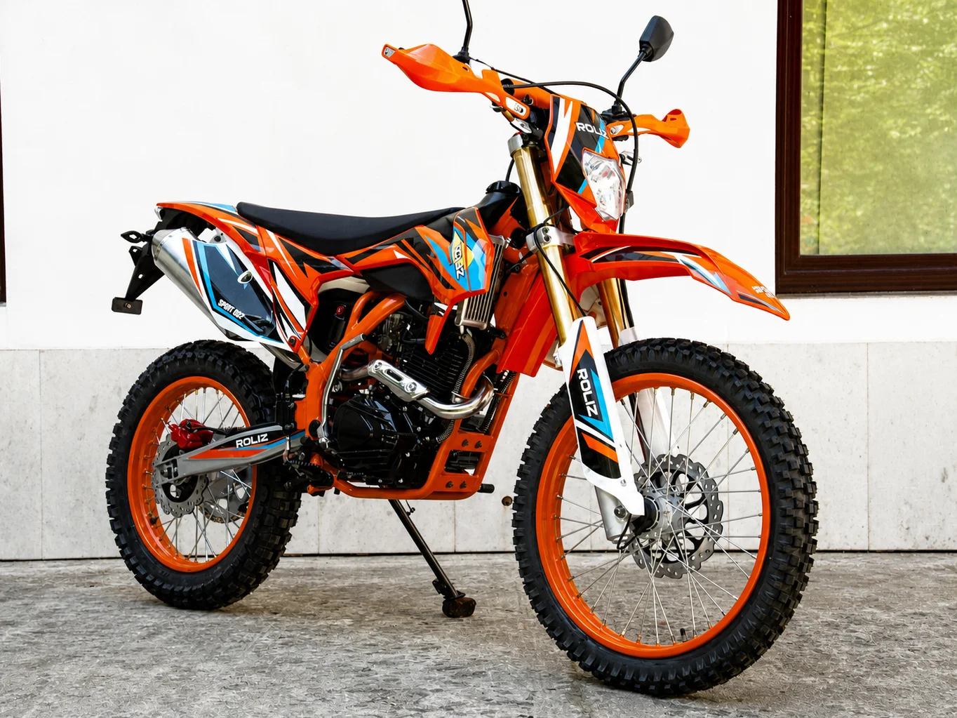 Мотоцикл Эндуро Roliz Sport-007 - миниатюра 3