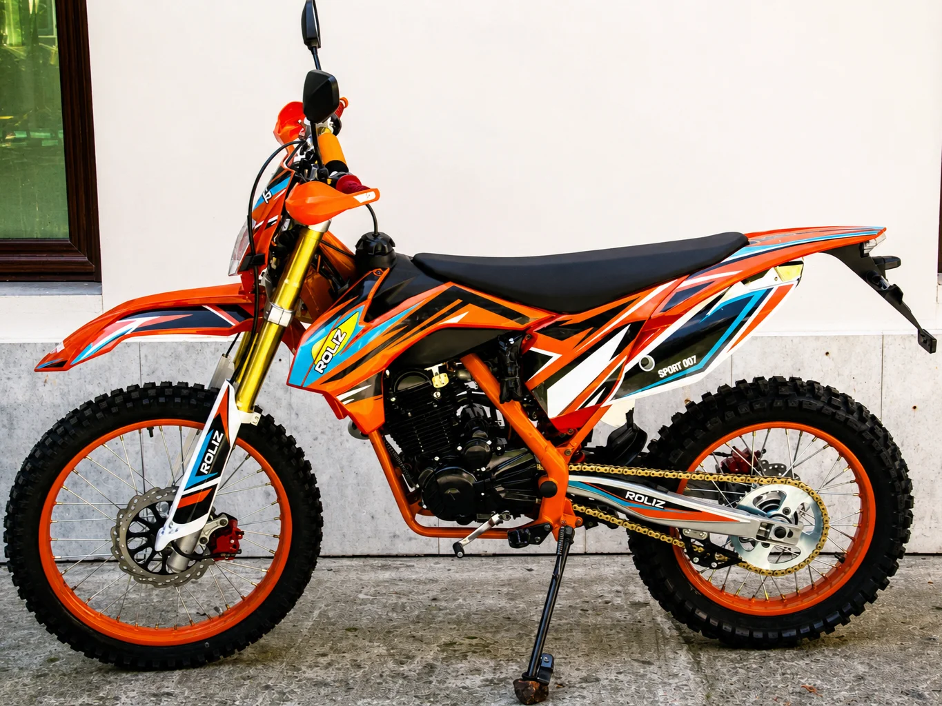 Мотоцикл Эндуро Roliz Sport-007 - миниатюра 4