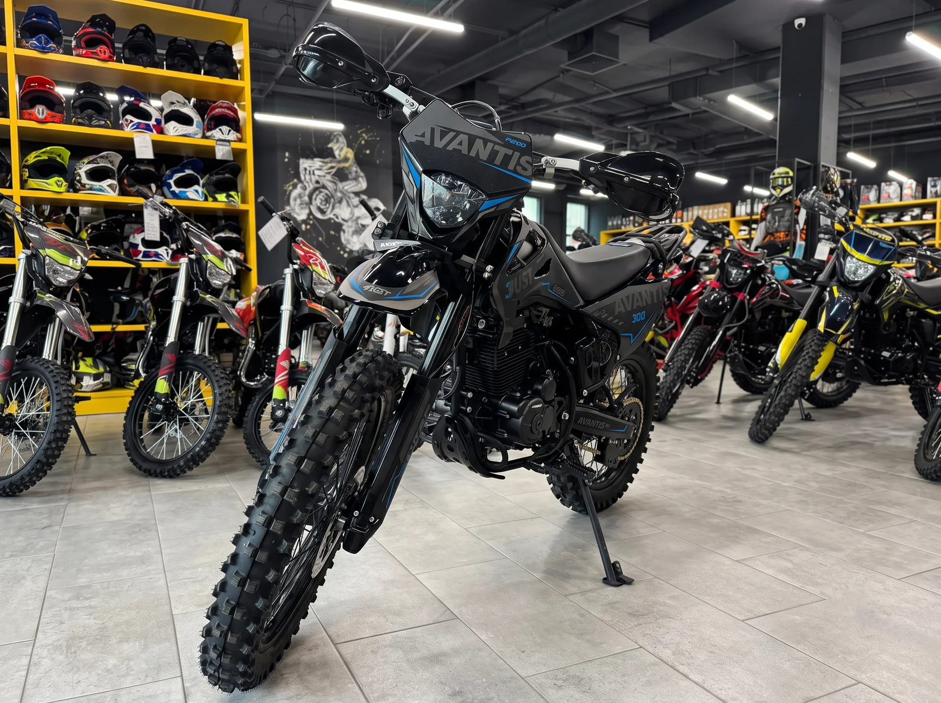 Мотоцикл эндуро Avantis Just PR300S (175FMN) 21/18 - изображение 1