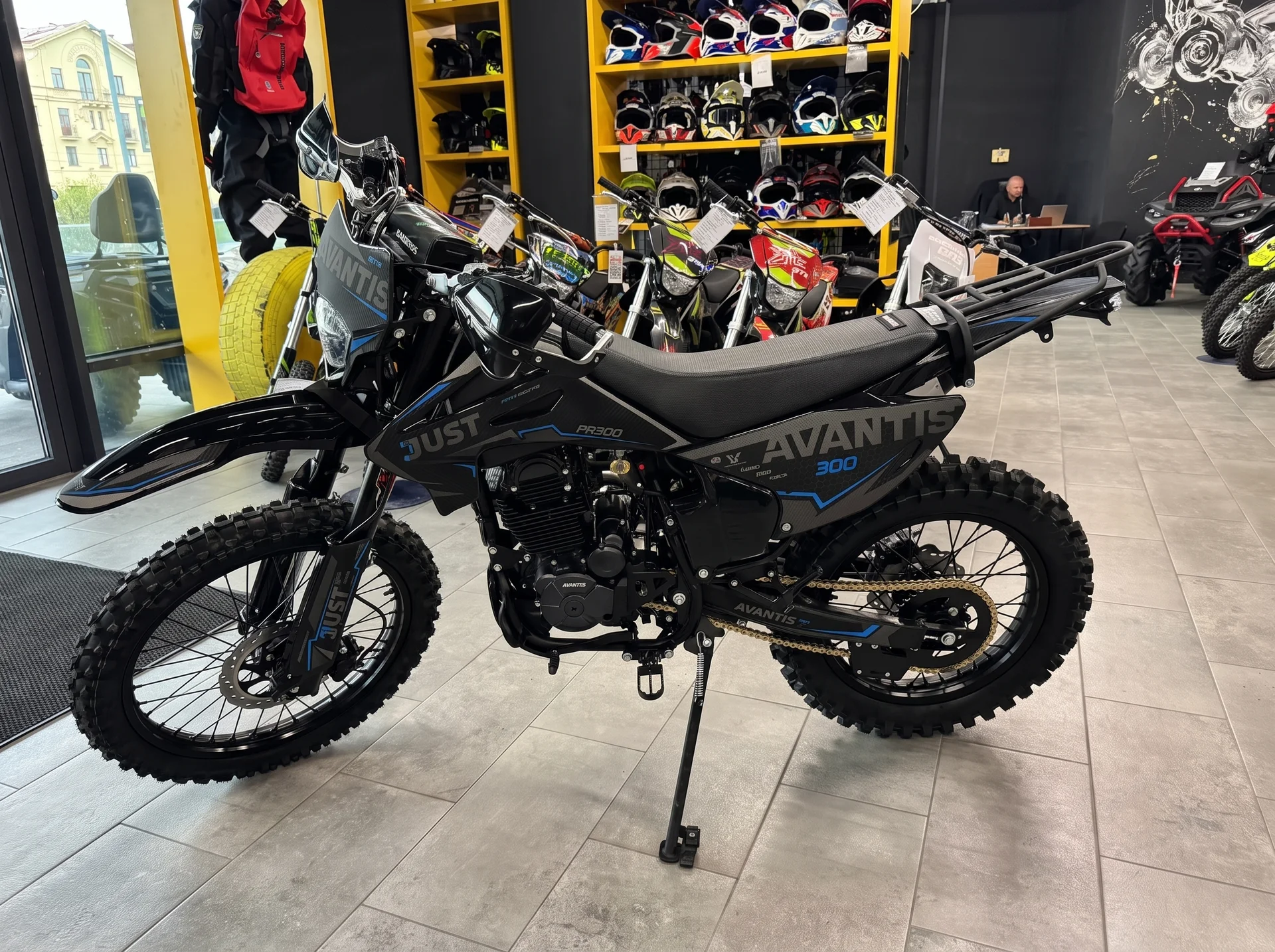 Мотоцикл эндуро Avantis Just PR300S (175FMN) 21/18 - миниатюра 2