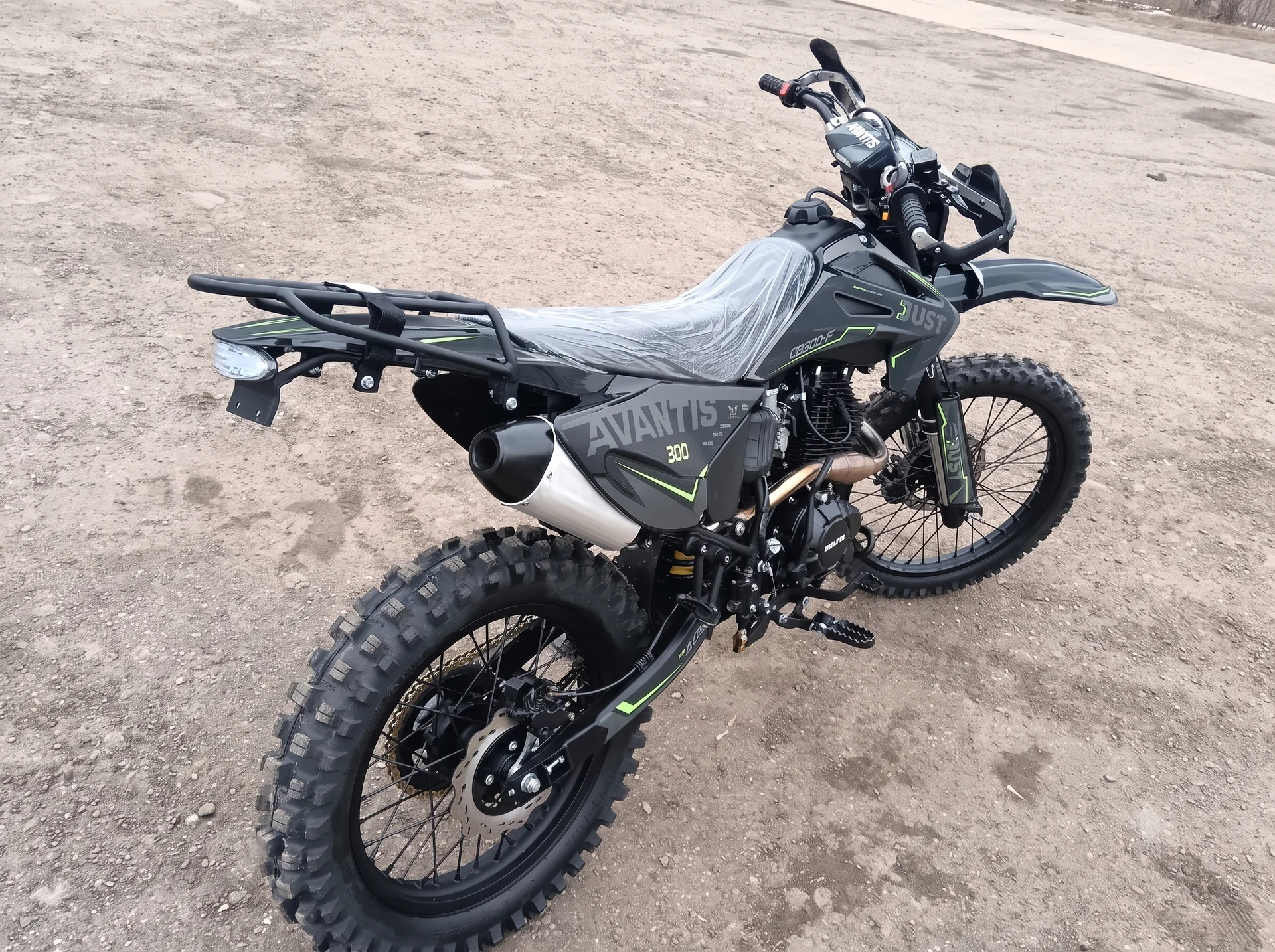 Мотоцикл эндуро Avantis Just CB300F 21/18 - миниатюра 4